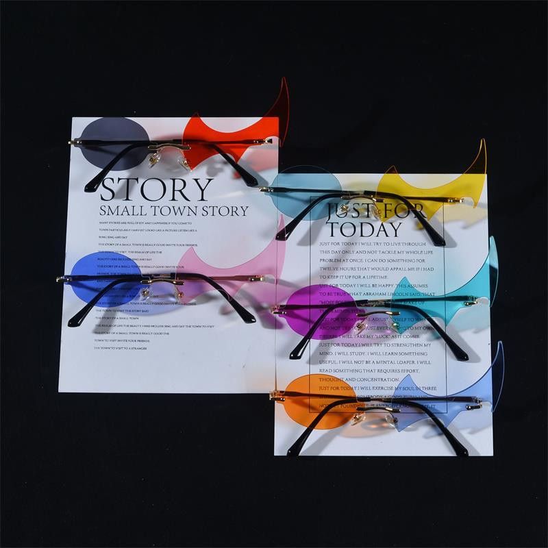 Electric Visual Modern Street ins style custom avant-garde sunglasses Size ONE SIZE - 5 Thumbnail