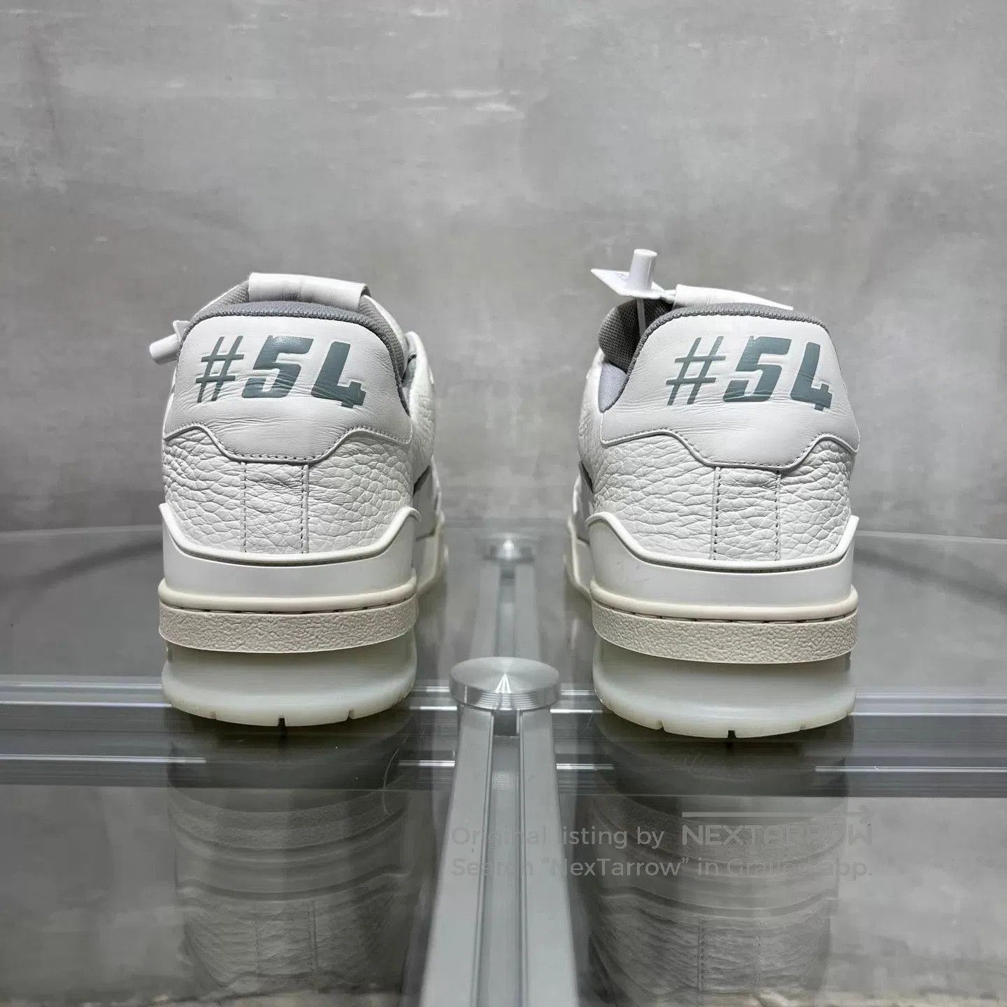 Louis Vuitton White High-Top Sneakers Size 8.5. Size US 8.5 / EU 41-42 - 6 Thumbnail