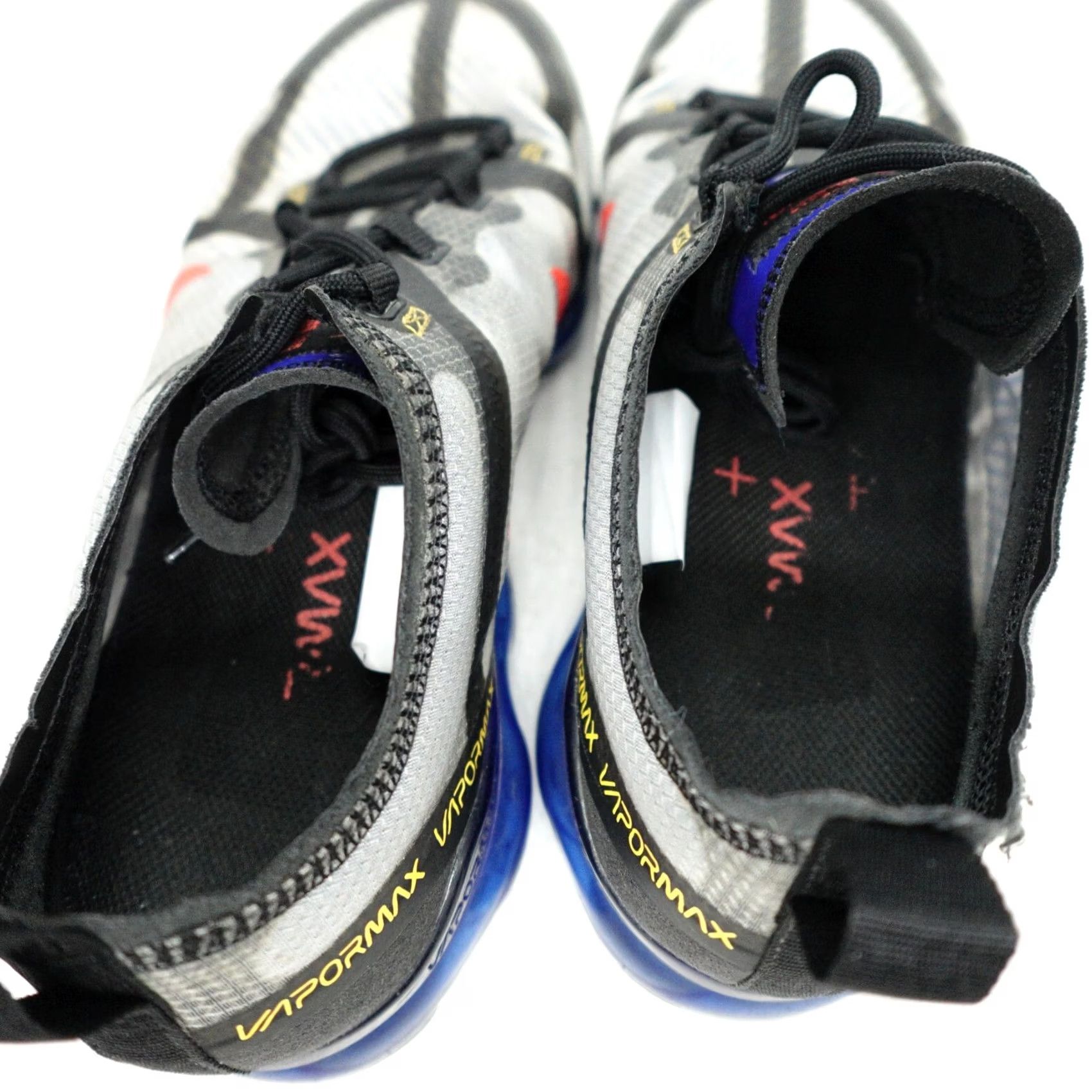 Nike Nike Air VaporMax 2019 Men Sneaker 9 Blue Black Hyper Crimson VaporMax 2019 Mens Shoes Size US 9 / EU 42 - 8 Thumbnail