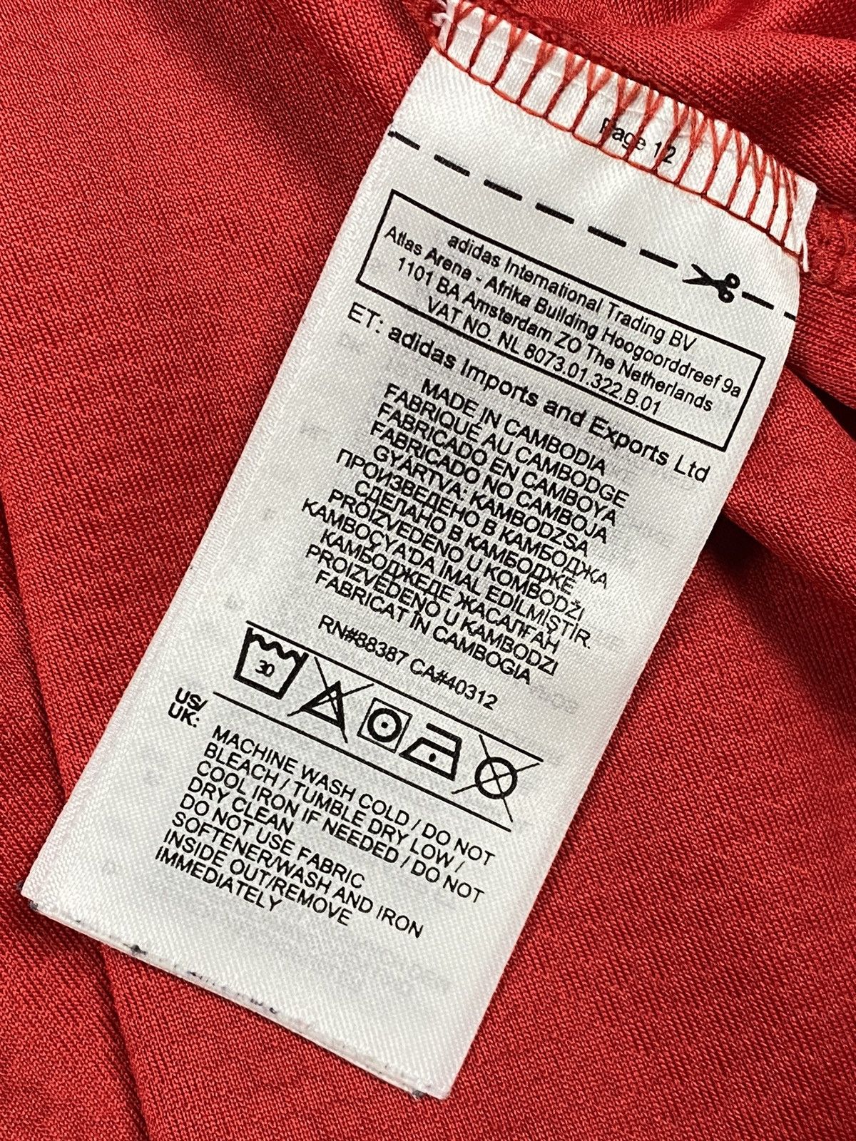 Adidas Adidas Arsenal 2019 - 2020 Soccer Jersey Size US XL / EU 56 / 4 - 12 Thumbnail