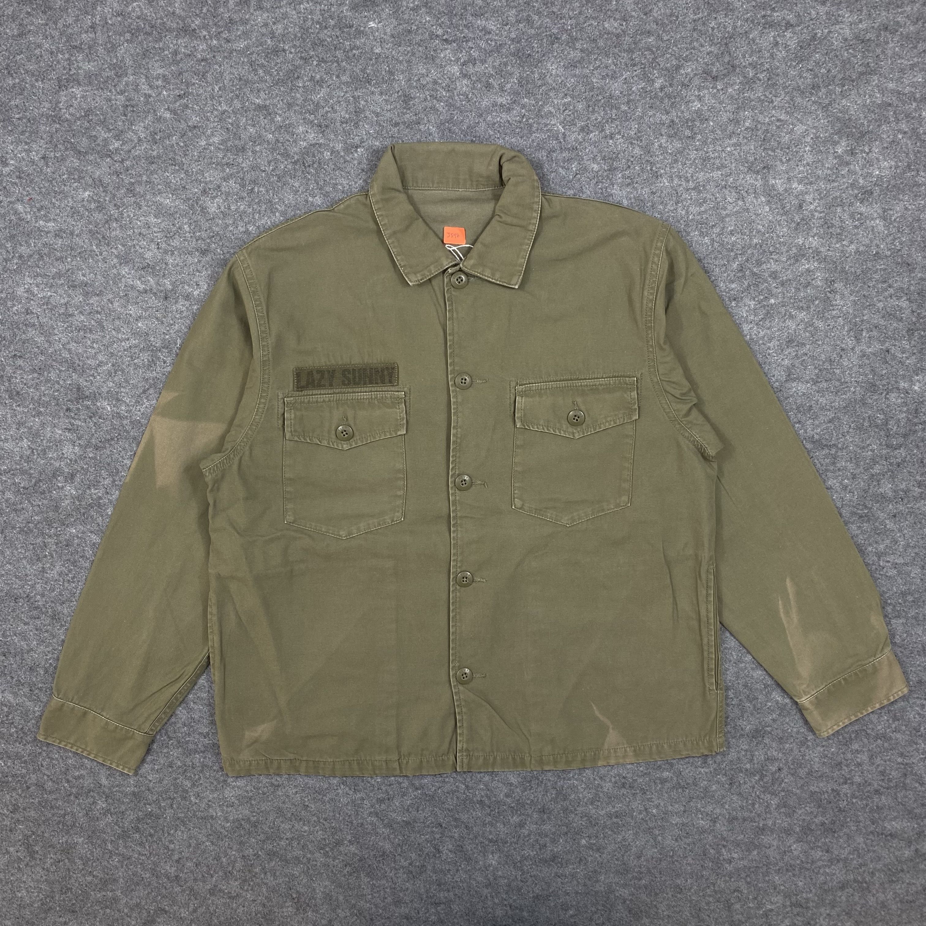 Japanese Brand RODEO CROWNS Wide Japanese Brand Military Shirt Jacket-J598 Size US L / EU 52-54 / 3 - 2 Thumbnail