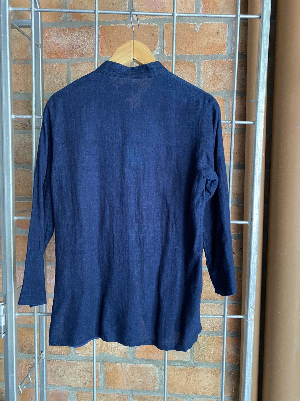 45rpm 45 rpm indigo mandarin shirt Size US S / EU 44-46 / 1 - 11 Thumbnail