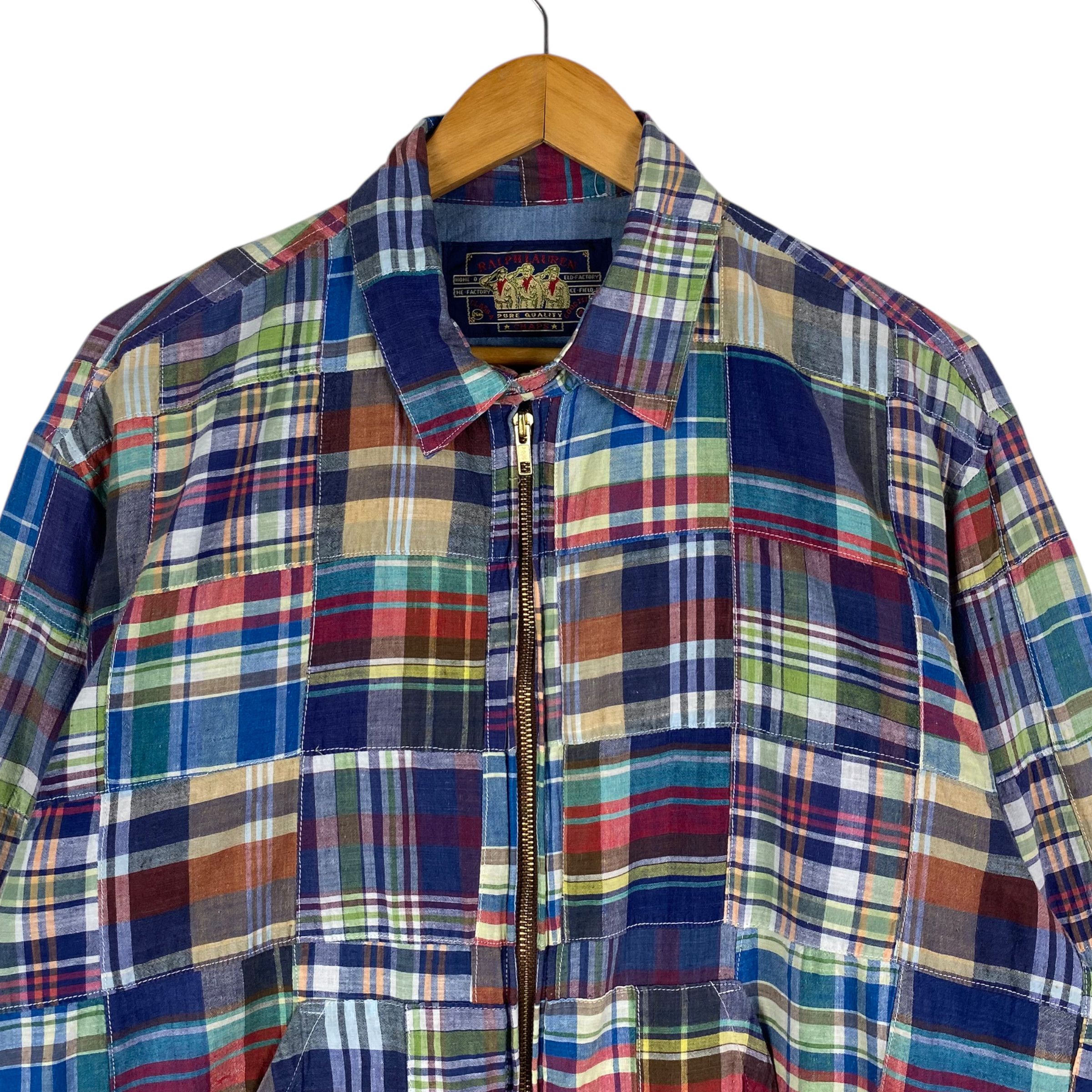 Ralph Lauren RARE💥 90s RALPH LAUREN PATCHES JACKET Size US M / EU 48-50 / 2 - 6 Thumbnail