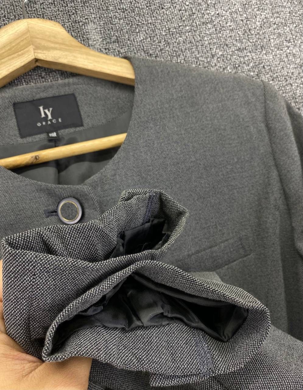 Issey Miyake Vintage IY Grace by Issey Miyake Button Up Cardigan Jacket Size M / US 6-8 / IT 42-44 - 10 Thumbnail
