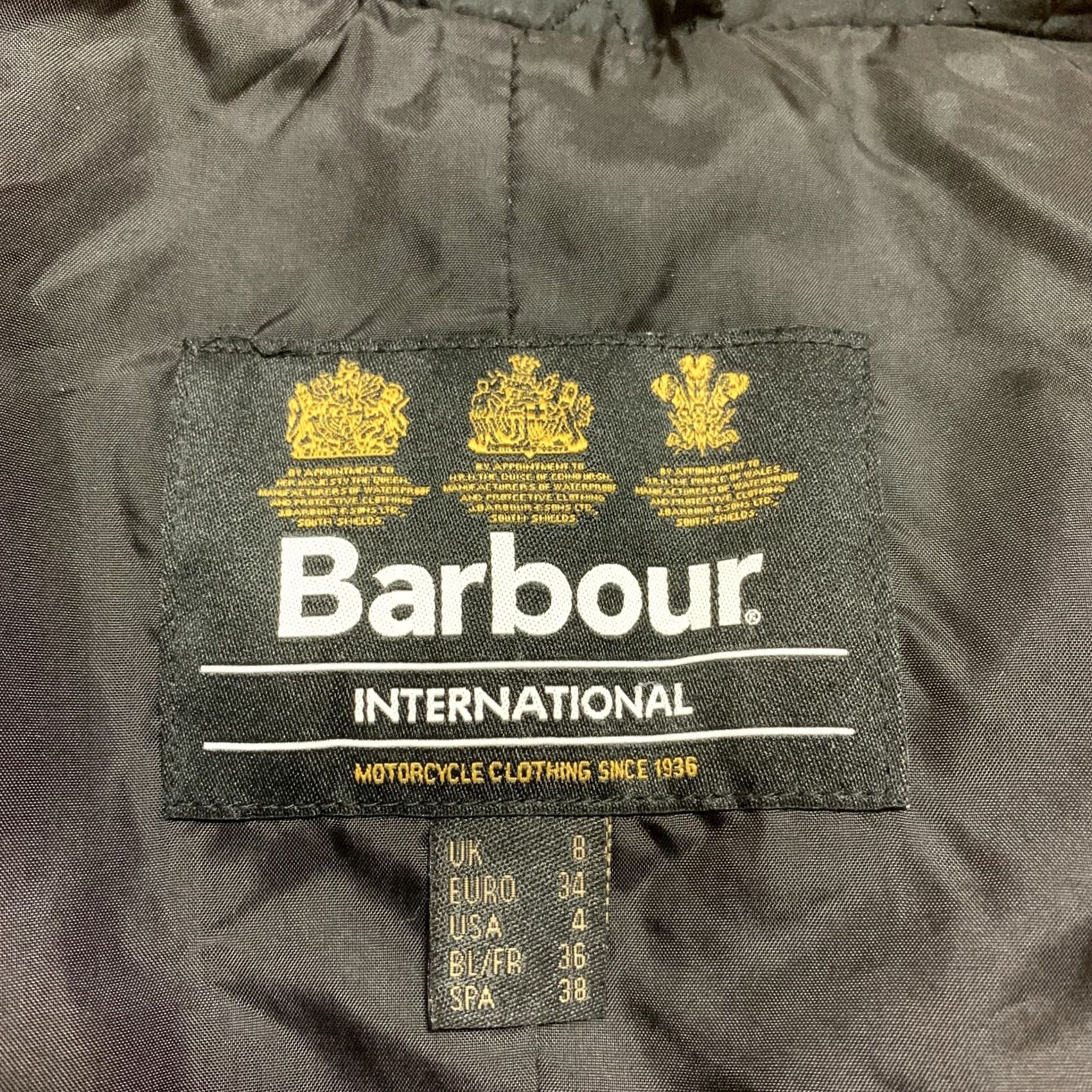 Barbour Barbour Barbour Drax Quilt Jacket Women S Black Quilted USA Theme 90s Vintage No Mens Womens Size S / US 4 / IT 40 - 5 Thumbnail