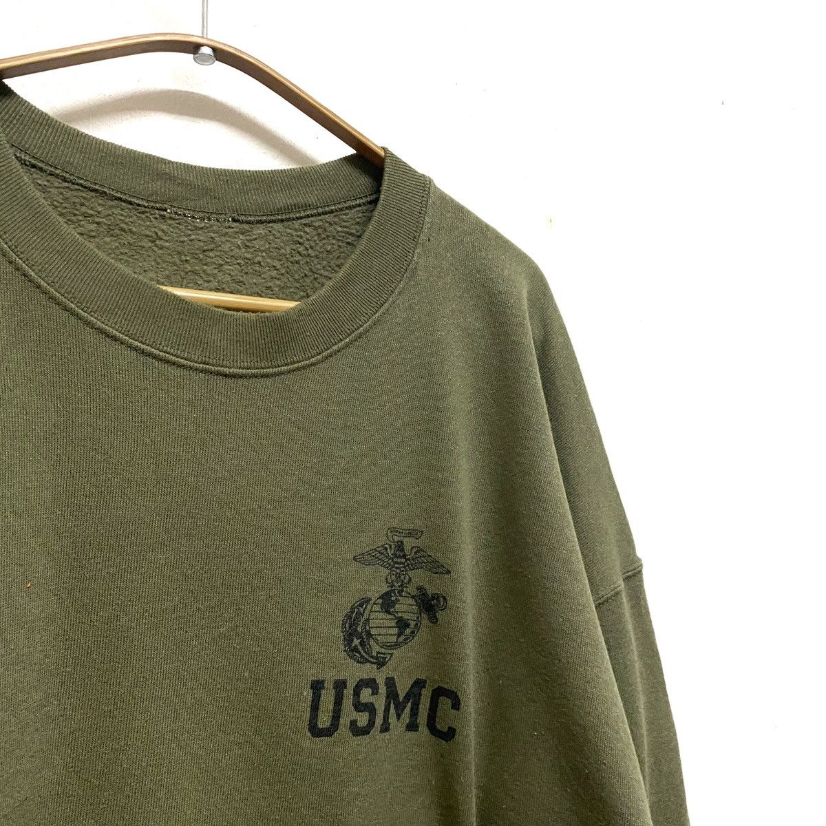 Other Vtg 80's USMC Pullover Crewneck Jumper USA big Size Size US XL / EU 56 / 4 - 2 Thumbnail