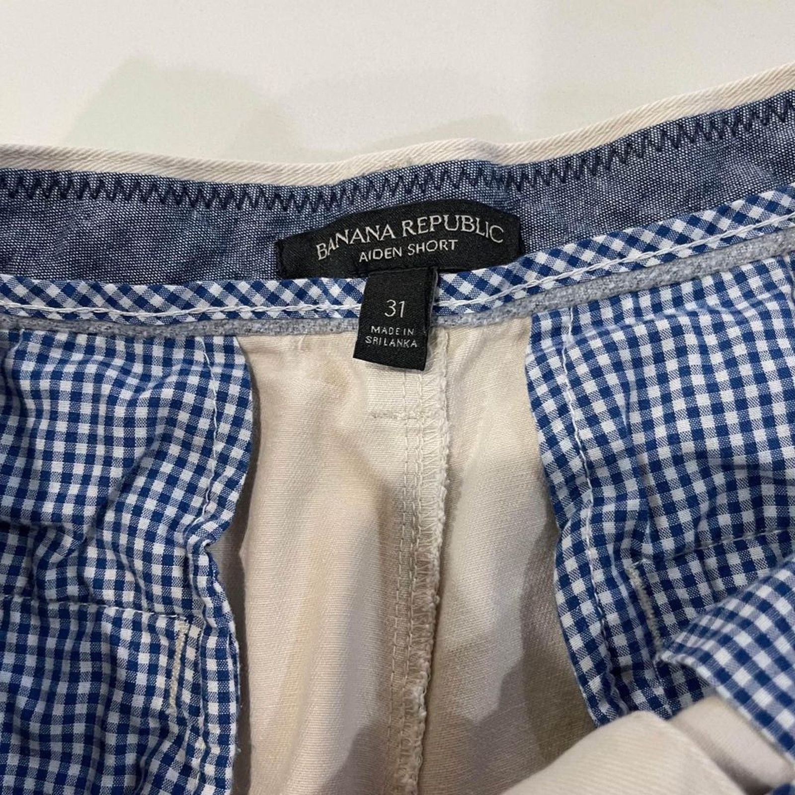 Banana Republic Banana Republic Aiden Short Ivory Shorts Men Size 31 Causal Size US 31 - 3 Thumbnail