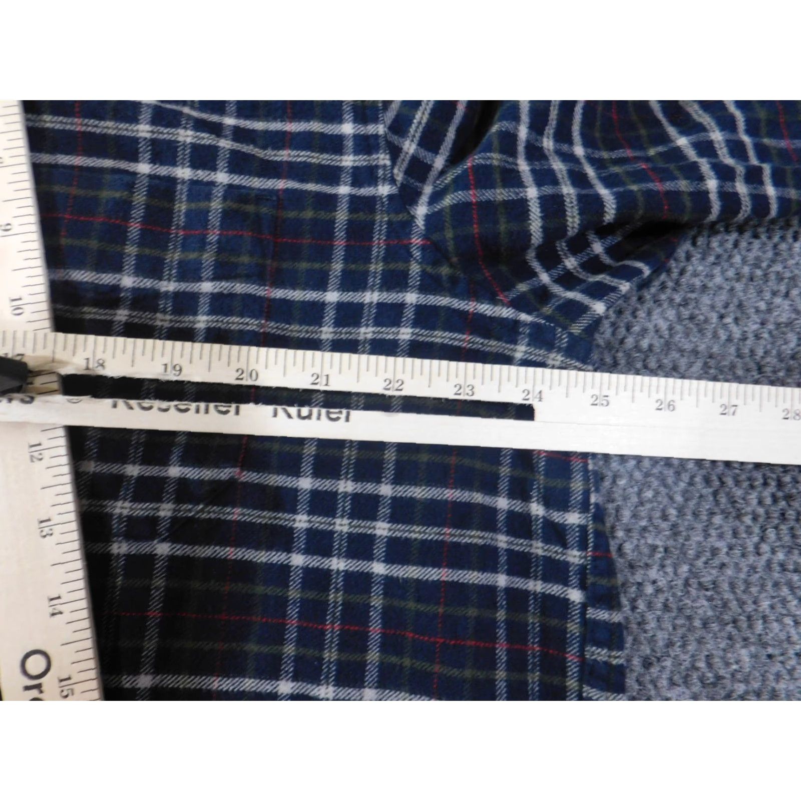 Eddie Bauer VINTAGE Eddie Bauer flannel shirt Mens XL Blue Tall Ourdoors Button Up Casual Retro 90s Mens Size US XL / EU 56 / 4 - 6 Thumbnail