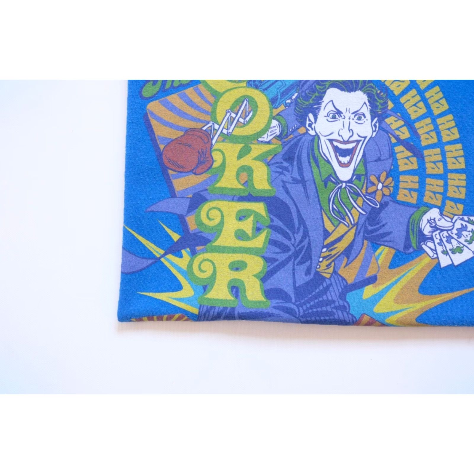 DC Comics VINTAGE JOKER BATMAN DC COMICS CARTOON GRAPHIC T SHIRT BLUE 3XL CARD 90s Y2K DC Comics Mens Shirt Size US XXL / EU 58 / 5 - 4 Thumbnail