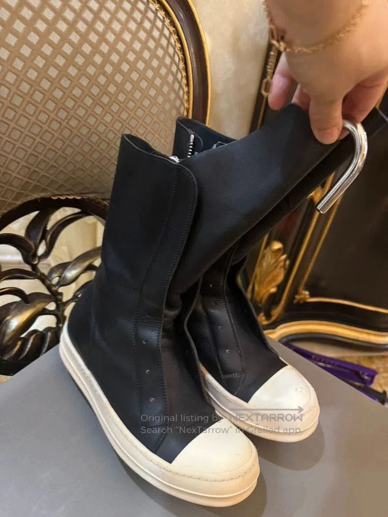Rick Owens Rick Owens Leather Mid. Size US 5.5 / EU 38 - 9 Thumbnail