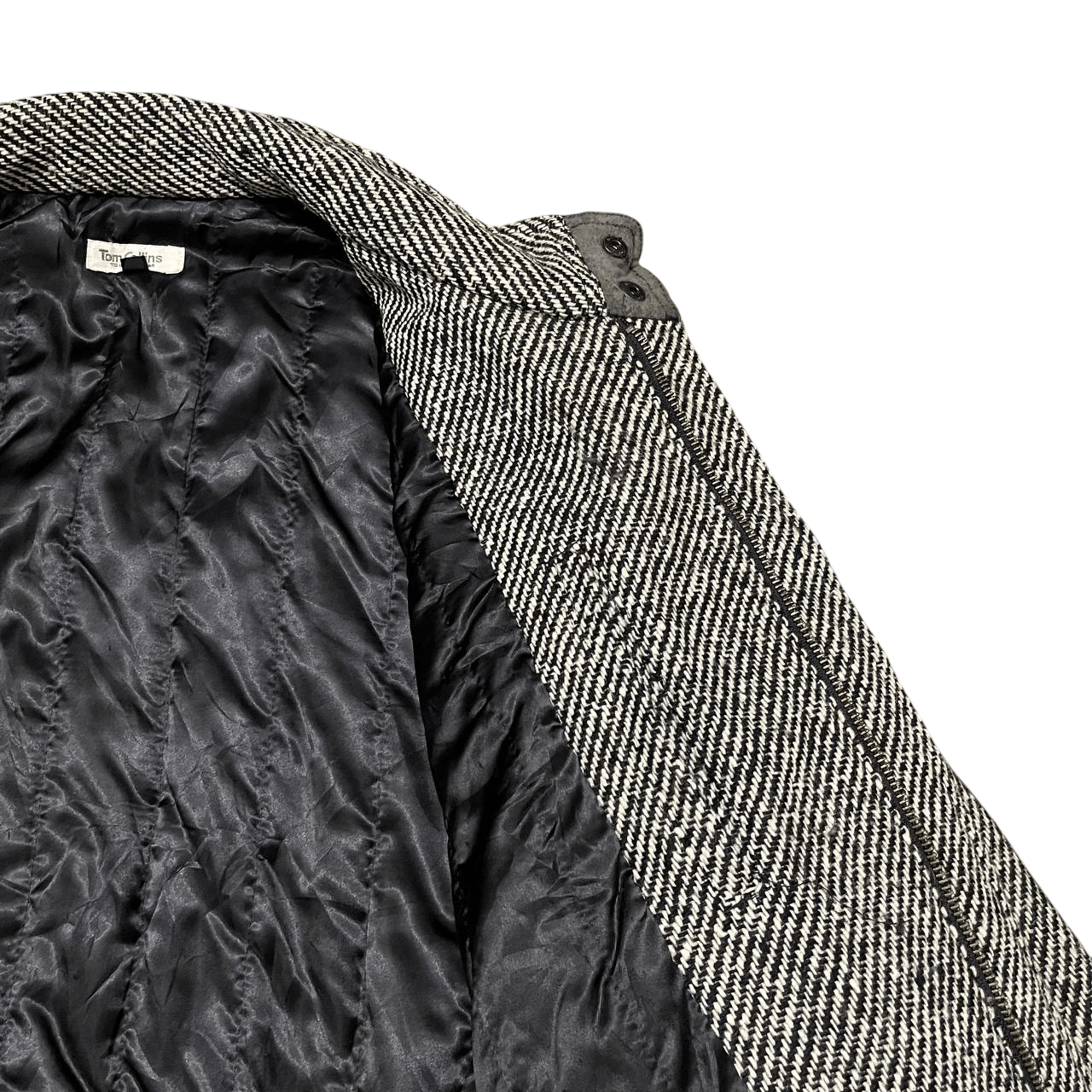 Issey Miyake Vintage Tom Collins Wool Bomber Jacket Issey Miyake Inspire Size US XL / EU 56 / 4 - 7 Thumbnail