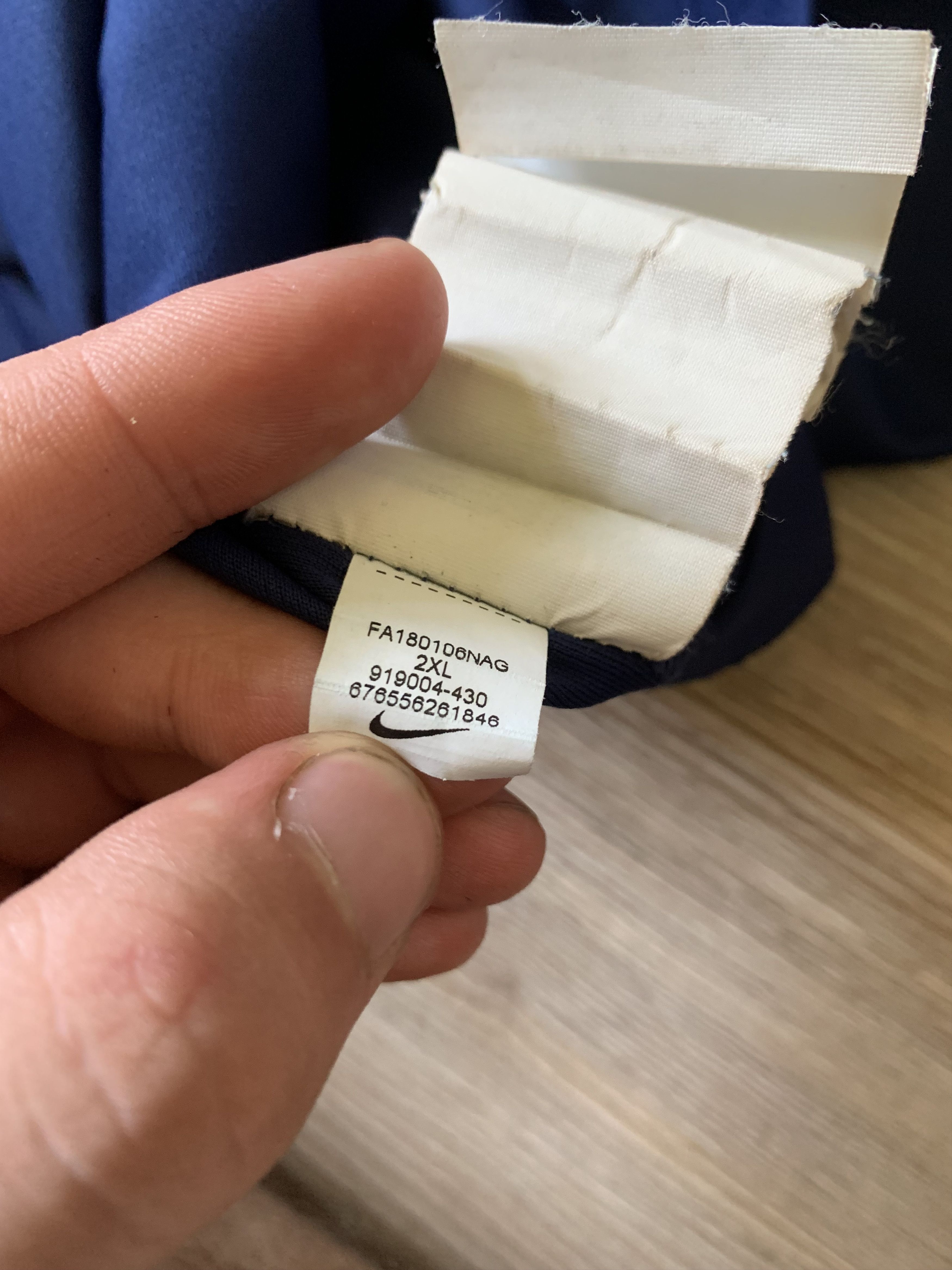 Nike Nike Tottenham Hotspur Away Football Shirt 2018-2019 Size US XXL / EU 58 / 5 - 8 Thumbnail