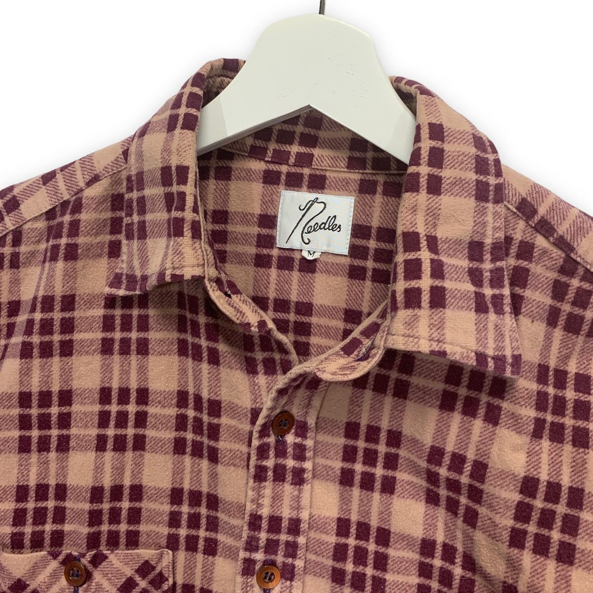 Needles NEEDLES PLAID FLANNEL BD SHIRT Size US M / EU 48-50 / 2 - 2 Thumbnail