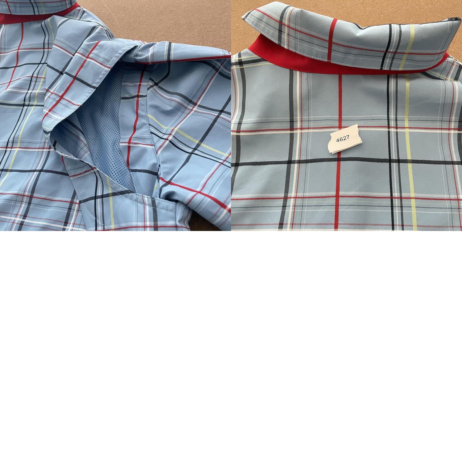 Liz Claiborne VINTAGE Liz Claiborne LizGolf Jacket Womens Large Blue Plaid Full Zip Collared Pockets Size L / US 10 / IT 46 - 10 Thumbnail