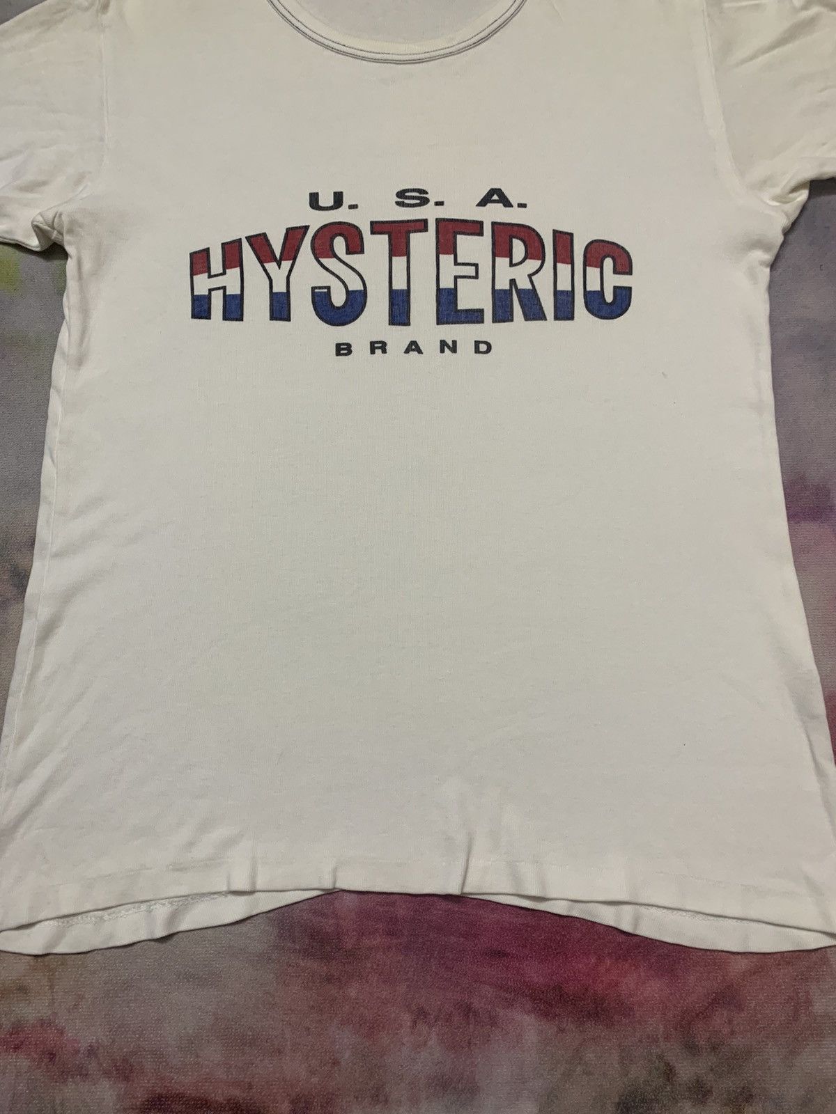 Hysteric Glamour Hysteric Glamour USA Flag Colour Spell Tee Size US M / EU 48-50 / 2 - 5 Thumbnail