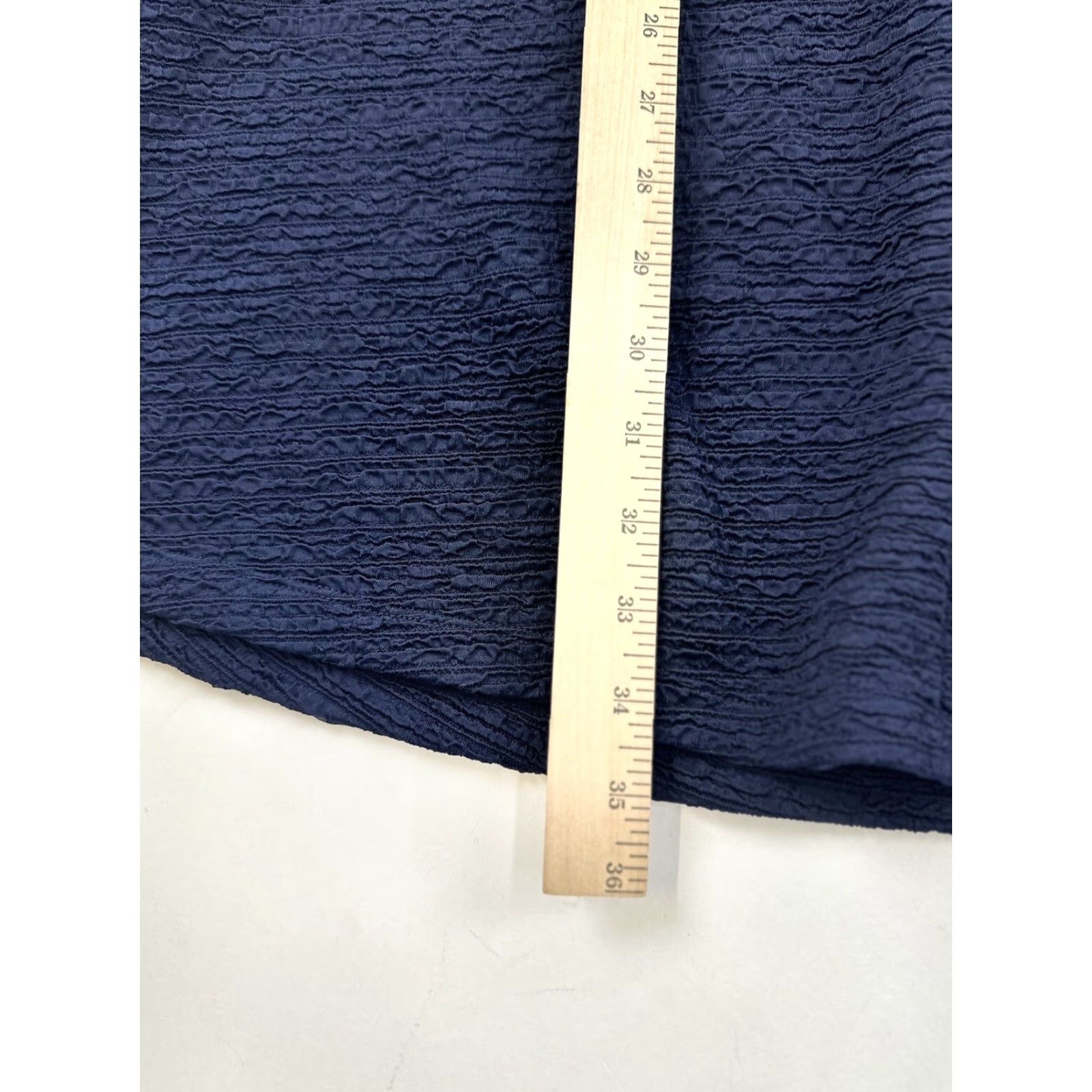 Vintage Charming Charlie Dress Women L Blue Fit & Flare Sleeveless Knee Length Size L / US 10 / IT 46 - 7 Thumbnail