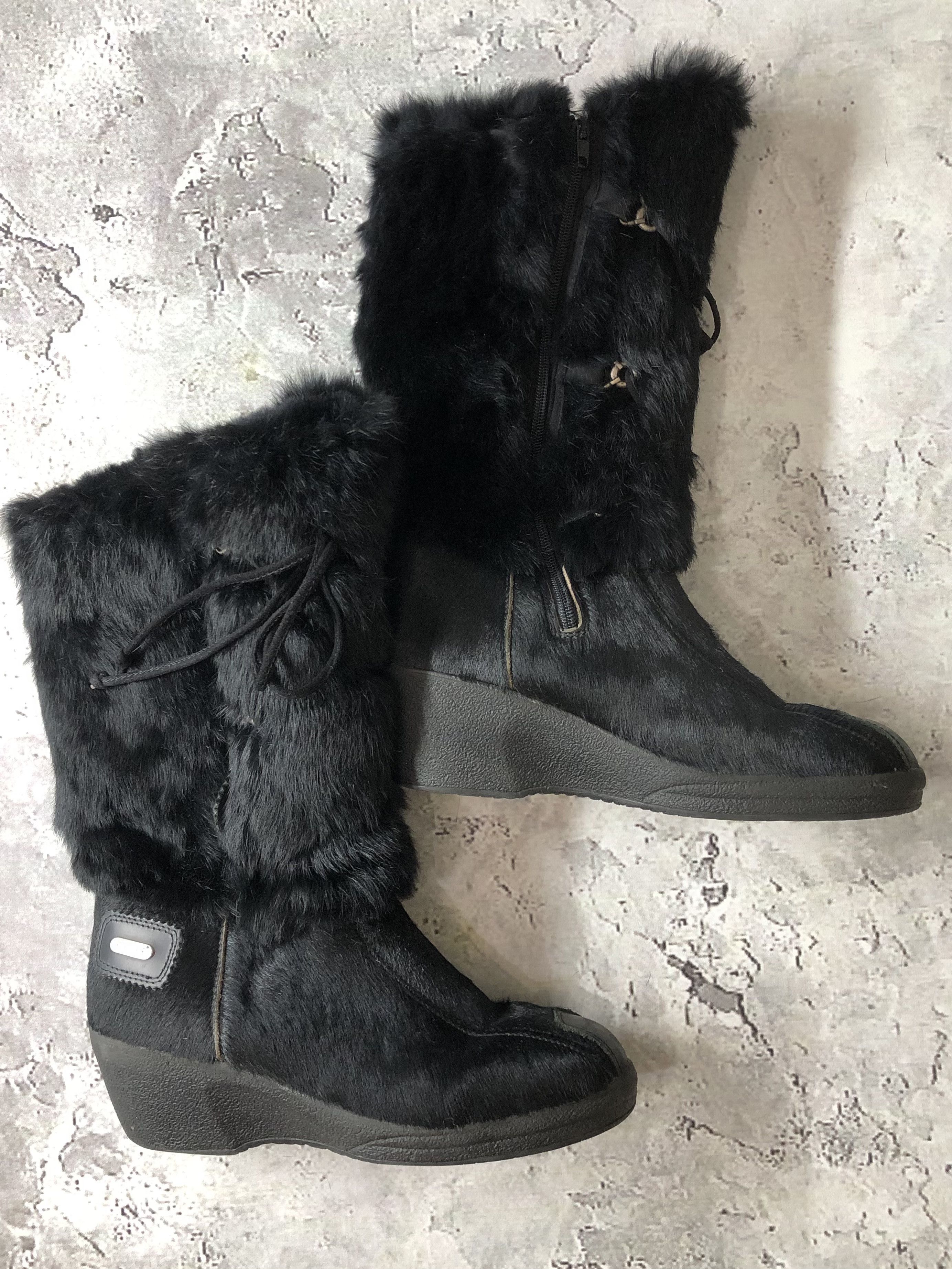 Vintage Vintage Amazing Faux Fur Boots Size US 11 / IT 41 - 9 Thumbnail