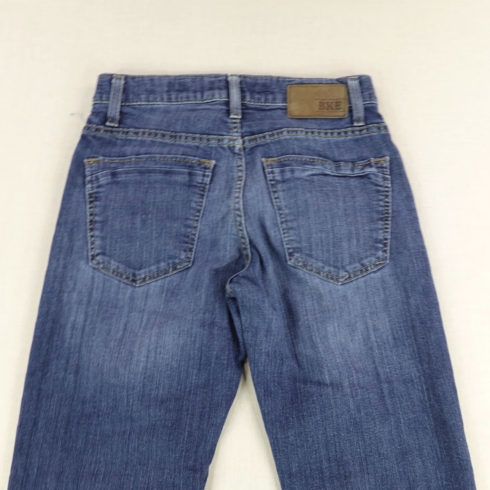 BKE VINTAGE BKE Jeans Men 28S Blue Denim Bootcut Regular Fit Low Rise Stretch Pants Size US 27 - 5 Thumbnail