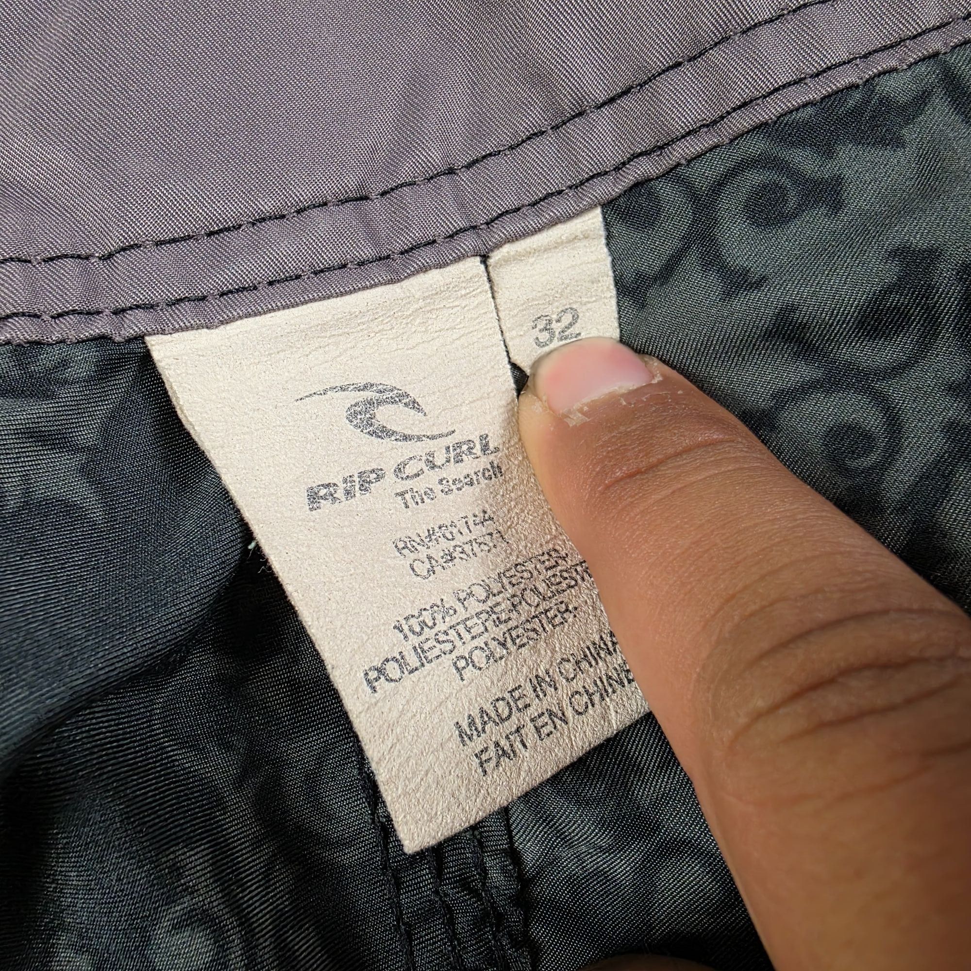 Rip Curl Rip Curl Mens Size 32 Black Gray Skull Swim Board Shorts Pol Size US 32 / EU 48 - 3 Thumbnail