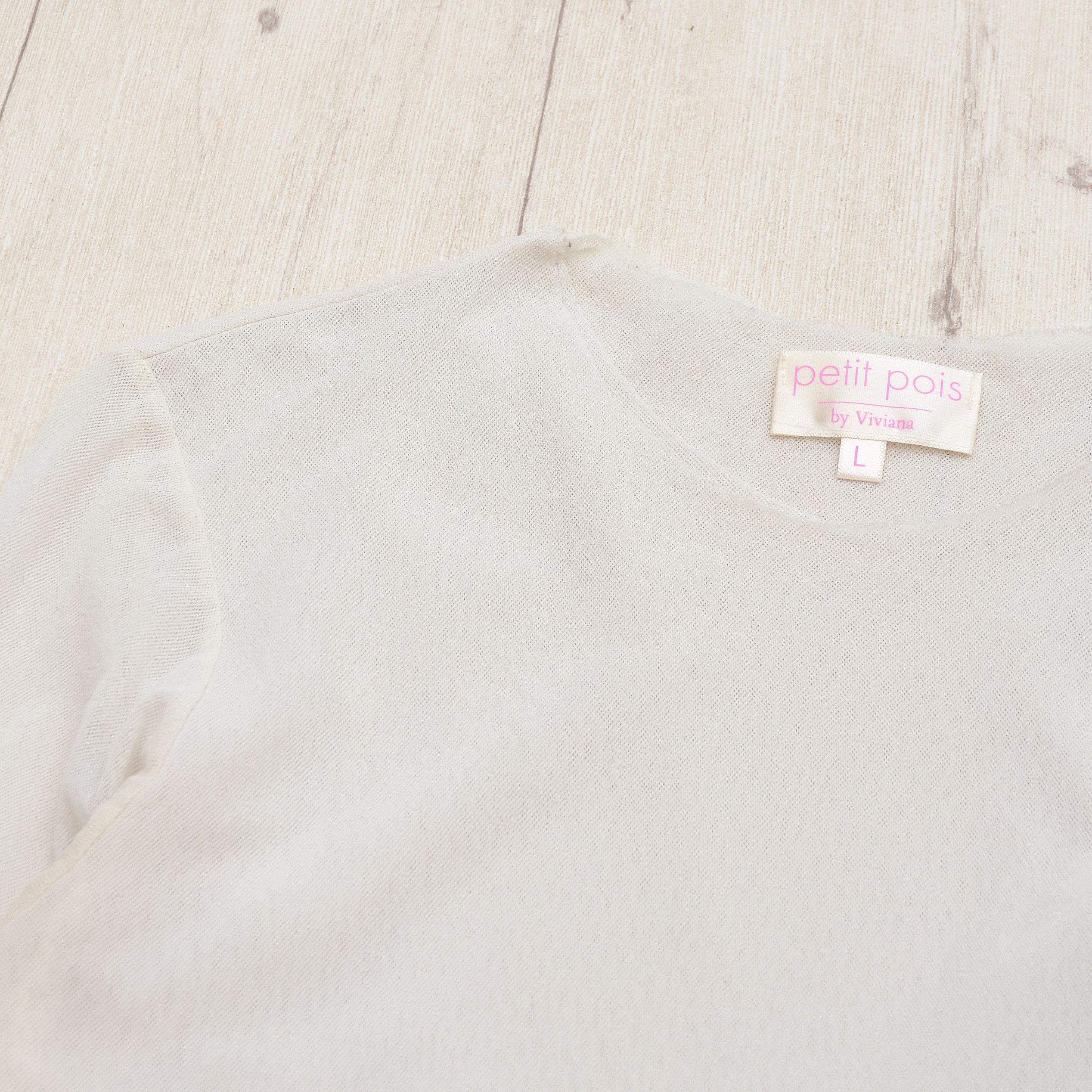 Other Petit Pois by Viviana Mesh Top Size L Nylon Made in USA Size L / US 10 / IT 46 - 3 Thumbnail