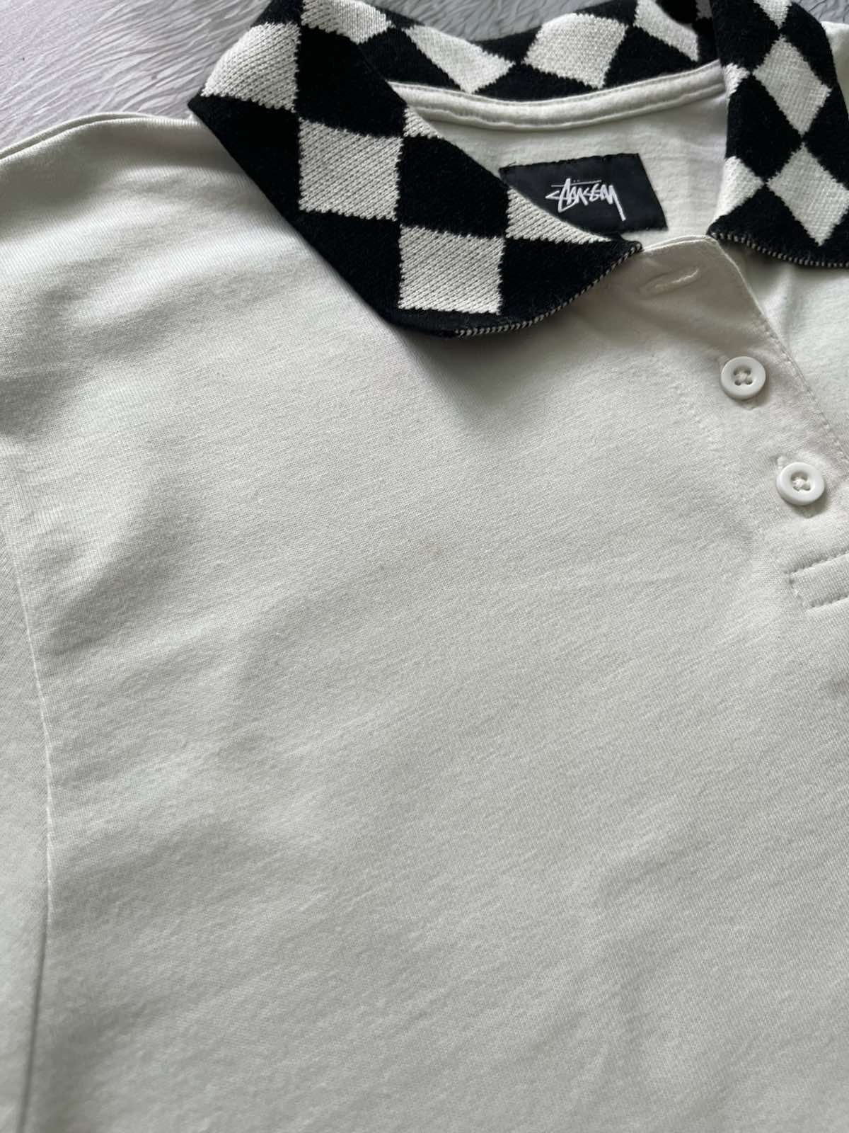 Stussy Stussy Vintage Streetwear Dress Skateboarding White Cotton Size M / US 6-8 / IT 42-44 - 3 Thumbnail