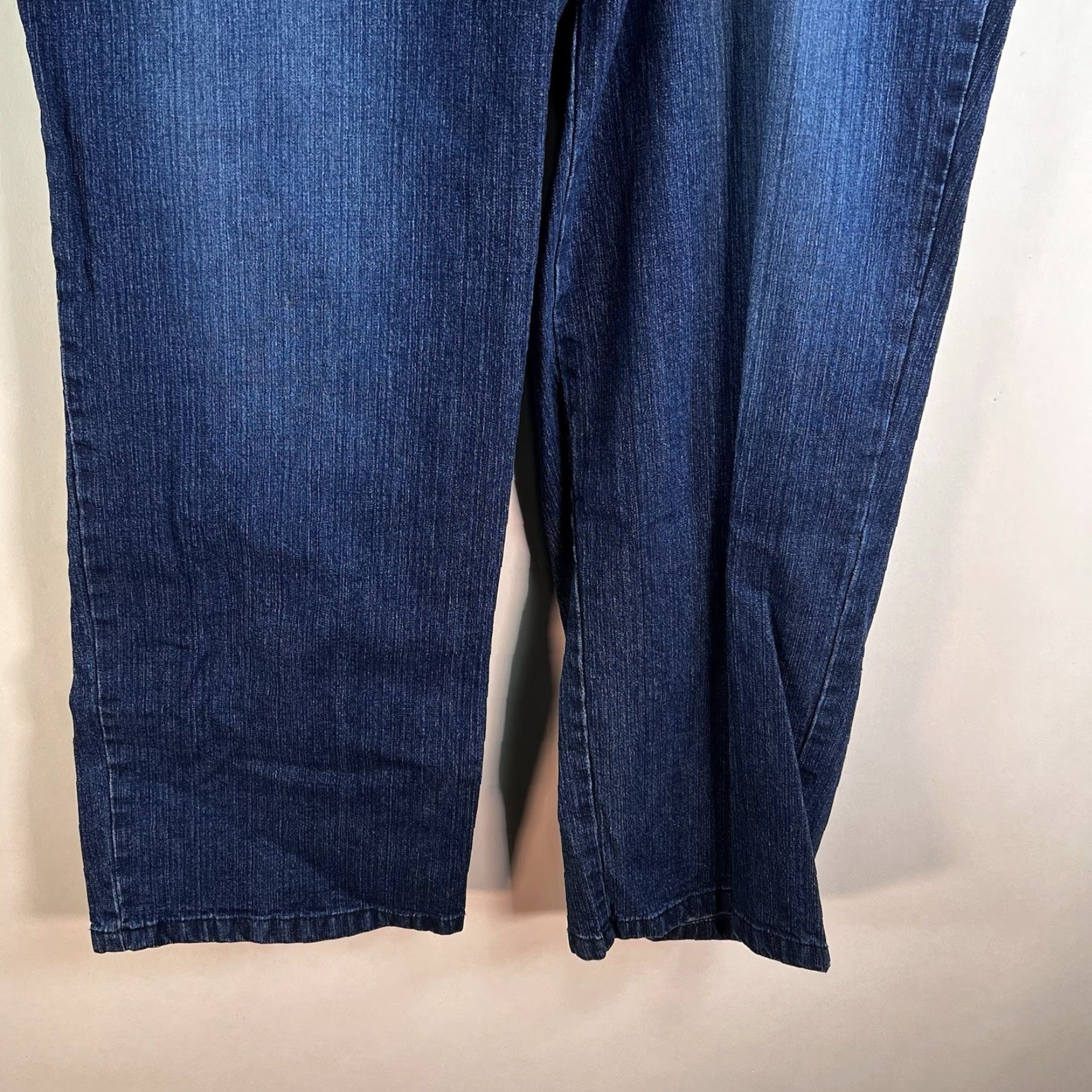 Denime VINTAGE Caribbean Joe Blue Denim Boot Cut Jeans Womens Size 16W 38X30 NWT Size 38" / US 16 / IT 52 - 4 Thumbnail