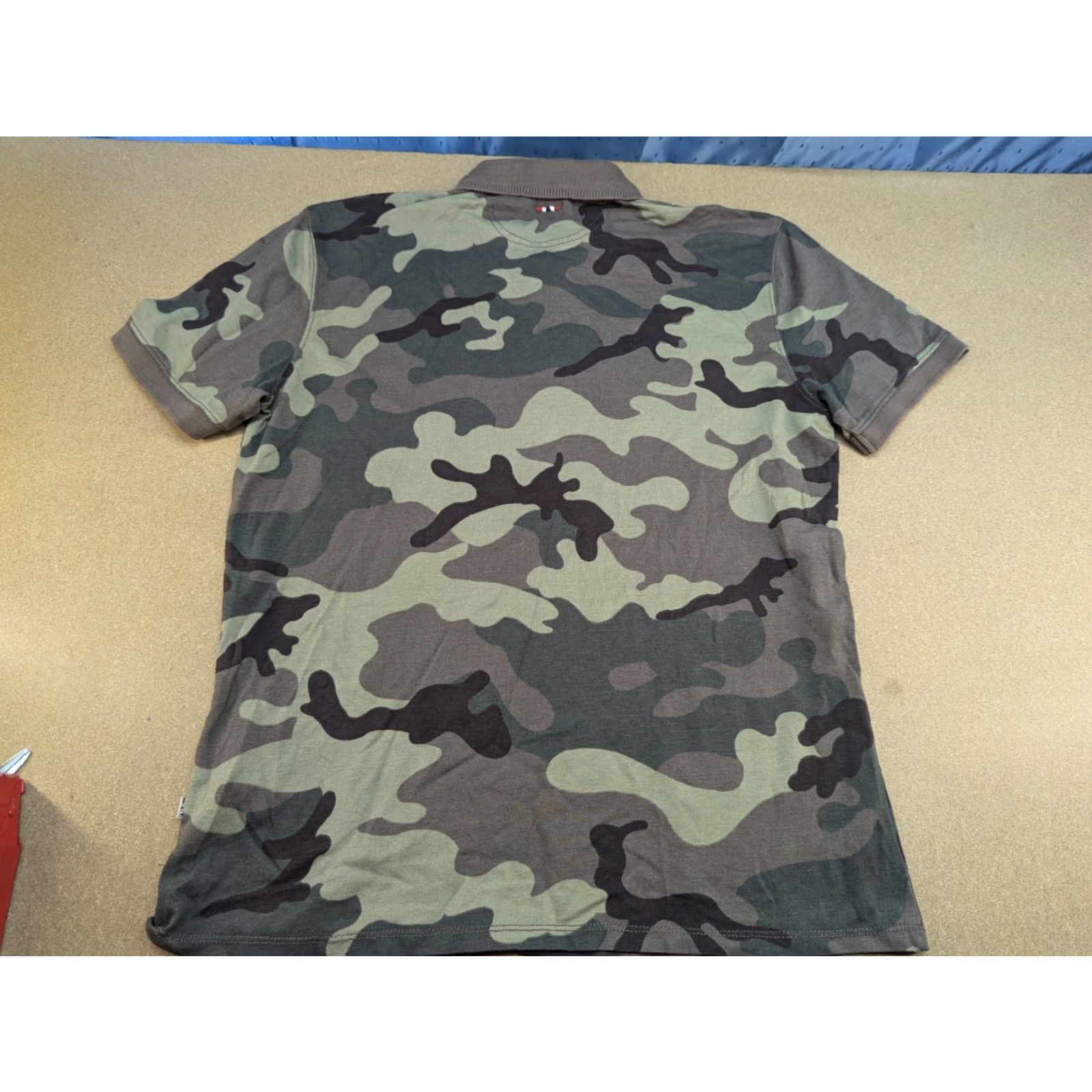 Napapijri Napapijri Polo Shirt Mens Size M Camo Military Camouflage Short Sleeves Size US M / EU 48-50 / 2 - 2 Thumbnail