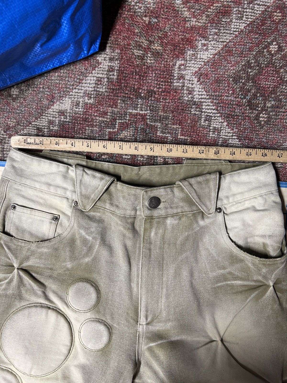 Bad Son Limestone canvas padded pants Size US 34 / EU 50 - 3 Thumbnail