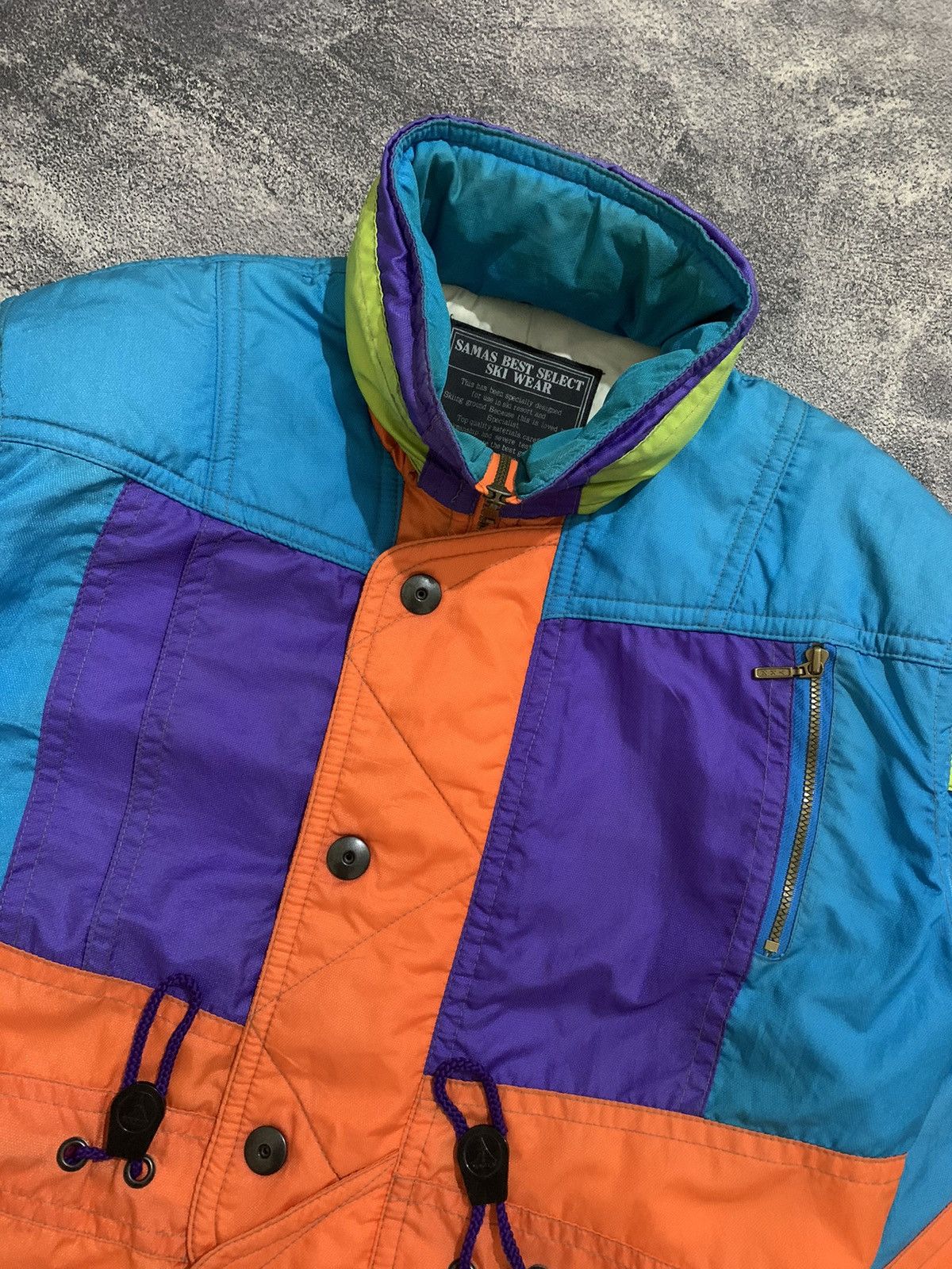 Japanese Brand × Vintage Samas Ski Wear 90s Jacket Size US M / EU 48-50 / 2 - 2 Thumbnail