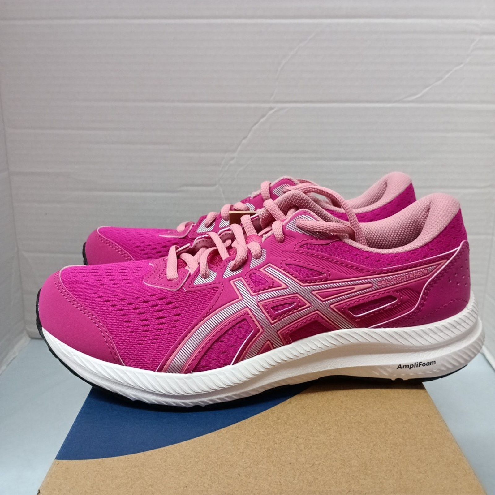 Asics ASICS Gel-Contend 8 Pink Rave Running Shoes Women's Size 6.5 Size US 6.5 / IT 36.5 - 3 Thumbnail