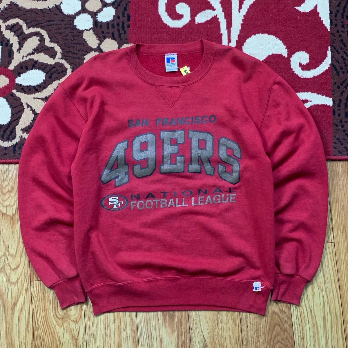 MLB × Russell Athletic × Vintage VINTAGE 90's RUSSEL 49ERS SAN FRANCISCO MLB SWEATSHIRT Size US L / EU 52-54 / 3 - 1 Thumbnail