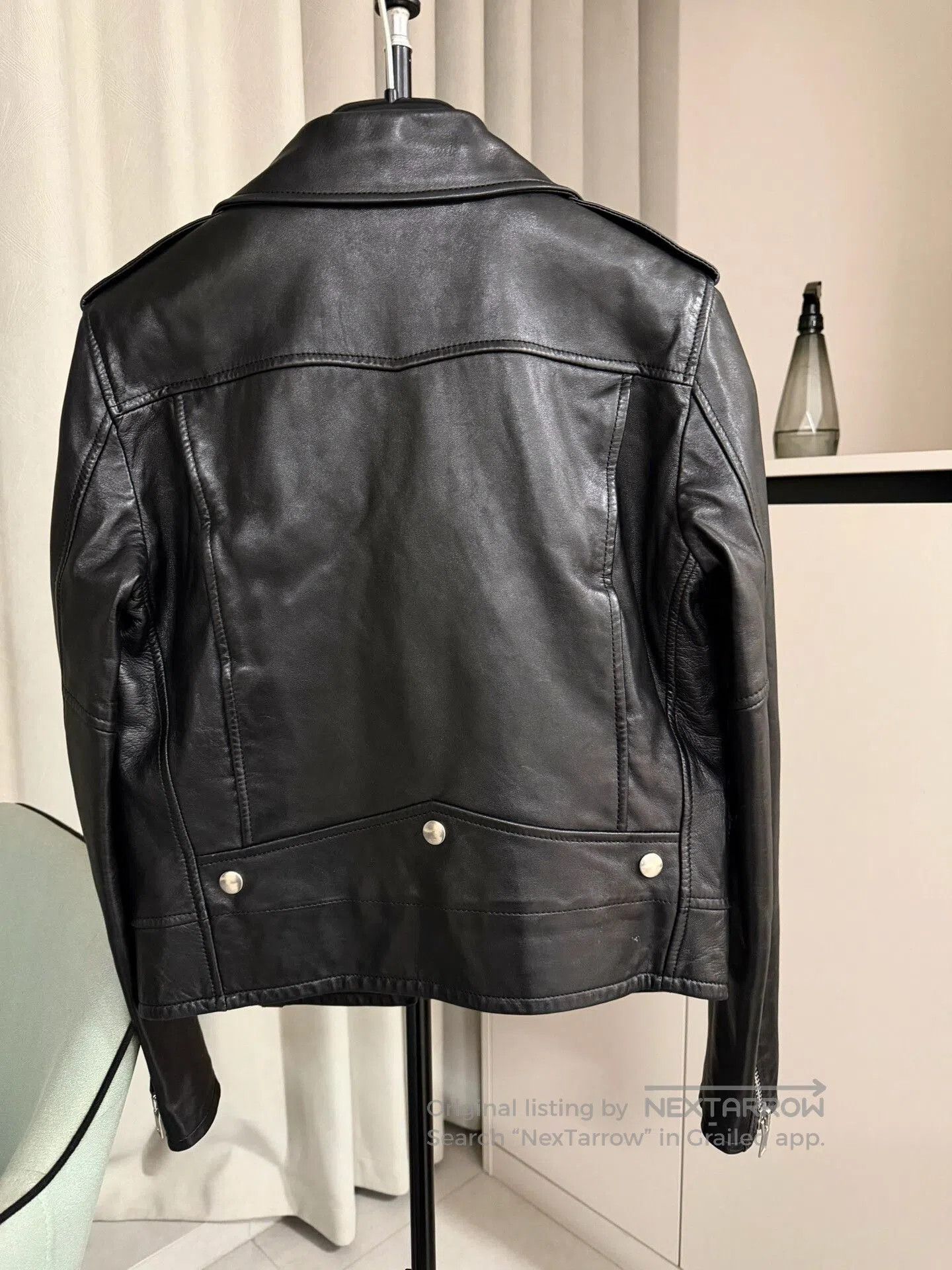 Saint Laurent Paris Saint Laurent Leather Biker Jacket SLP L01. Size US S / EU 44-46 / 1 - 3 Thumbnail
