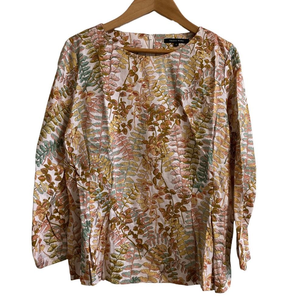 Other TRANS WORK Printed Pullover Blouse Others Tops DUTY FREE for USA