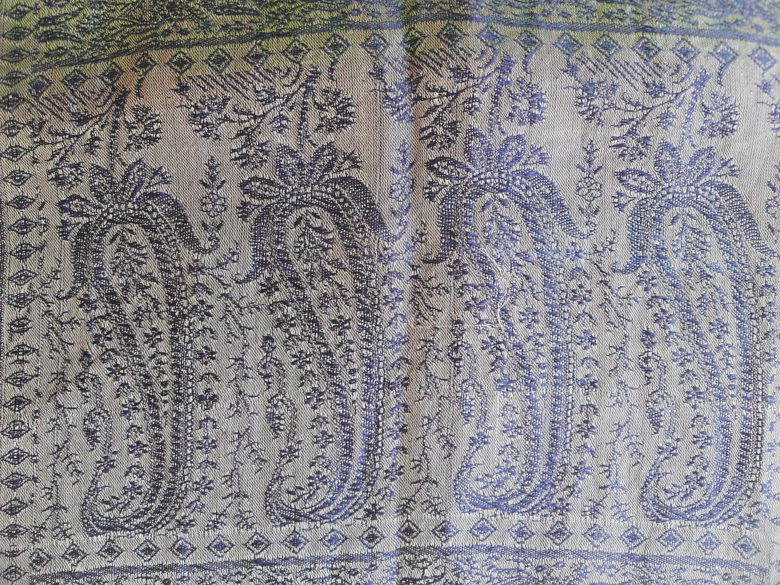 Other Vintage traditional Asian artisan scarf. Size ONE SIZE - 4 Thumbnail