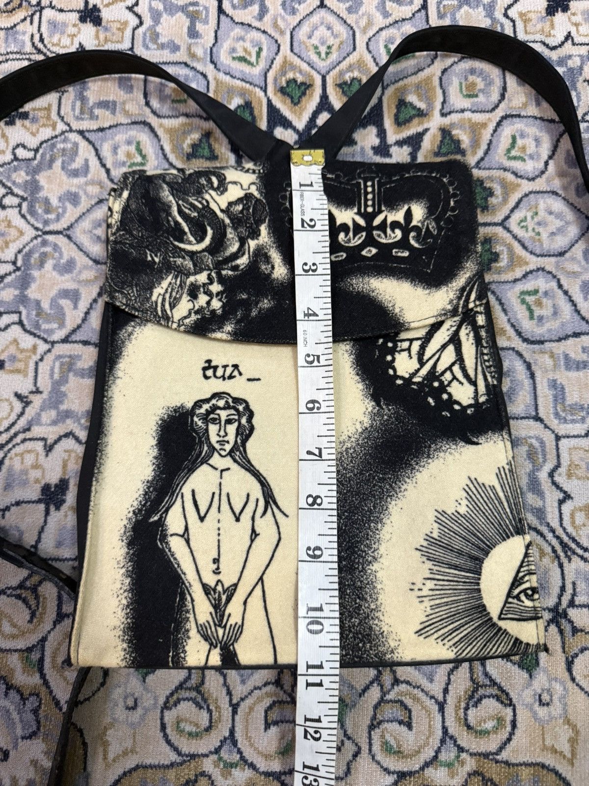 Jean Paul Gaultier 90s Vintage Rare Junior Gaultier "iluminati tattoo Size ONE SIZE - 8 Thumbnail