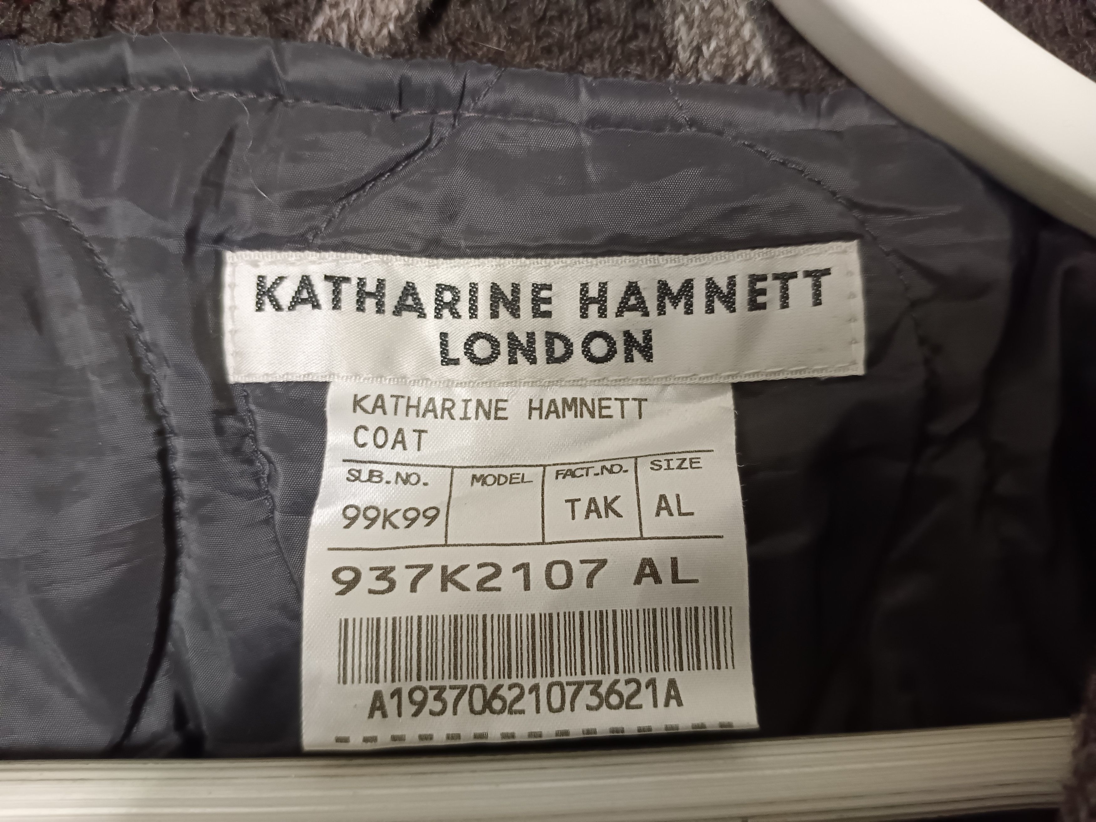 Katharine Hamnett London Katharine Hamnett London Quilted Coat Jacket Size US M / EU 48-50 / 2 - 8 Thumbnail