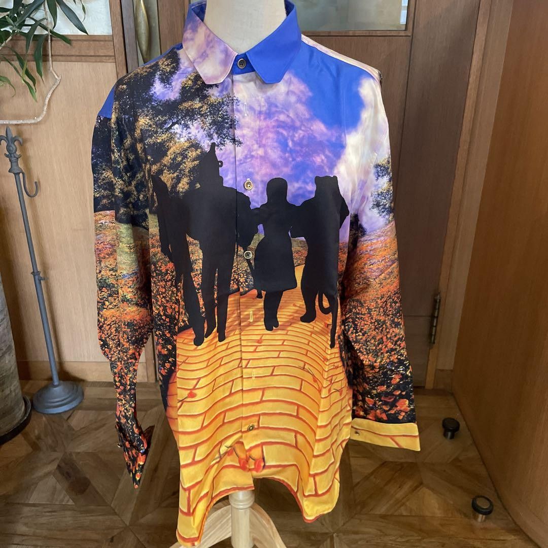 Louis Vuitton Virgil Abloh The Wizard of Oz Silk Button Up Shirt