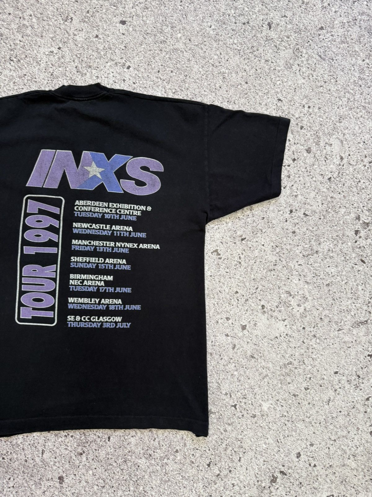 Band Tees × Vintage Vintage INXS Rock Band Retro Tour 1997 T-Shirt Y2K Hype Size US XL / EU 56 / 4 - 8 Thumbnail