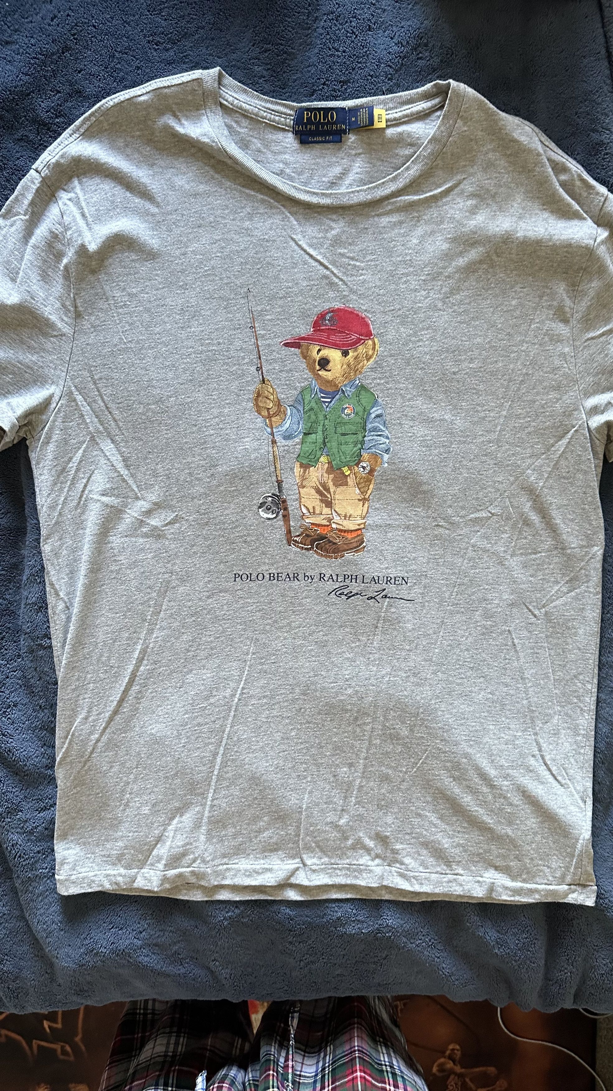 Polo Ralph Lauren Ralph Lauren Vintage Rare Classic fit Polo Ralph Lauren fishing sporty bear shirt Grailed