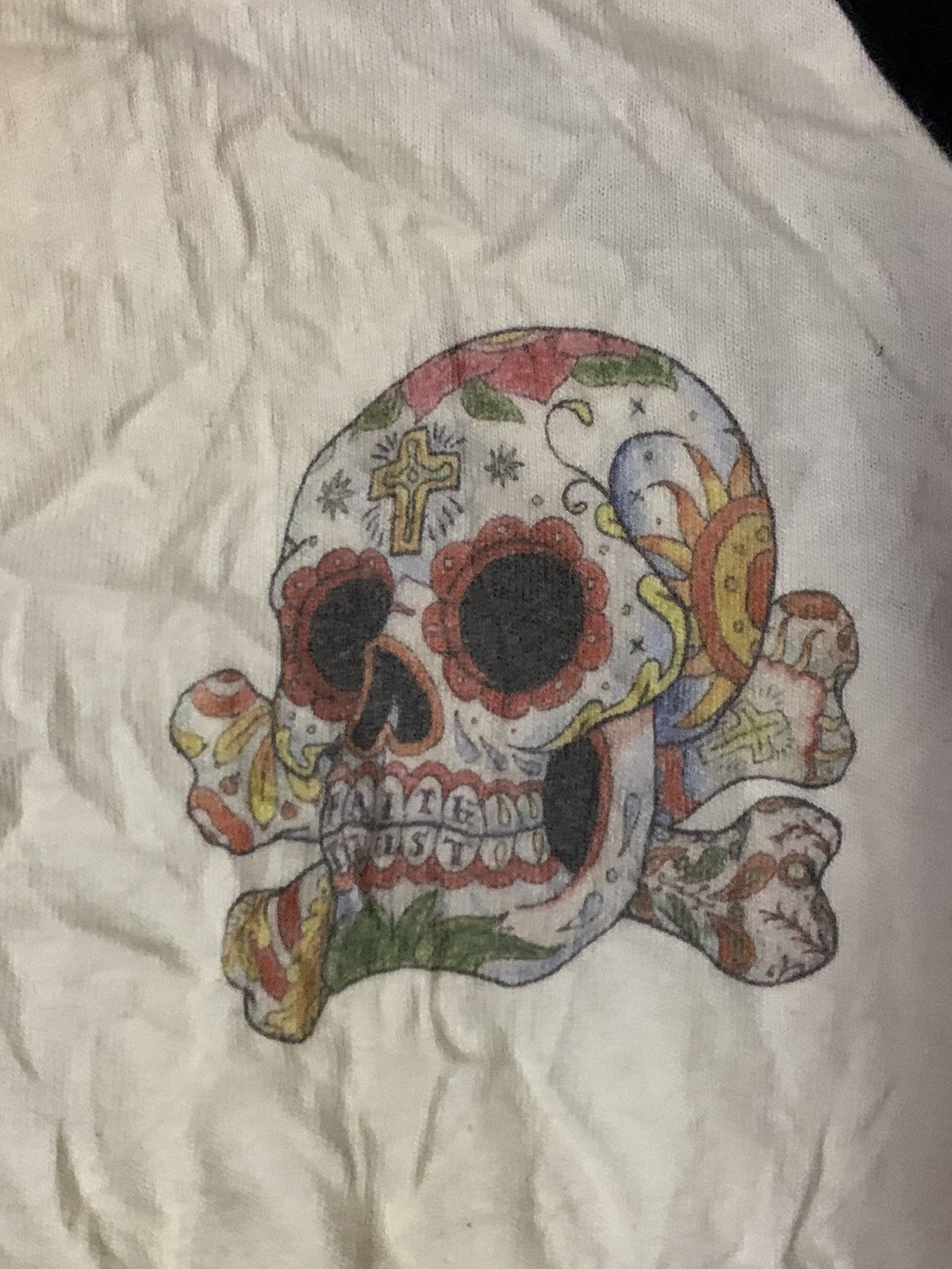 Japanese Brand Ed Hardy Insipred Faith Trust 3 Quarter Tee Size US M / EU 48-50 / 2 - 4 Thumbnail