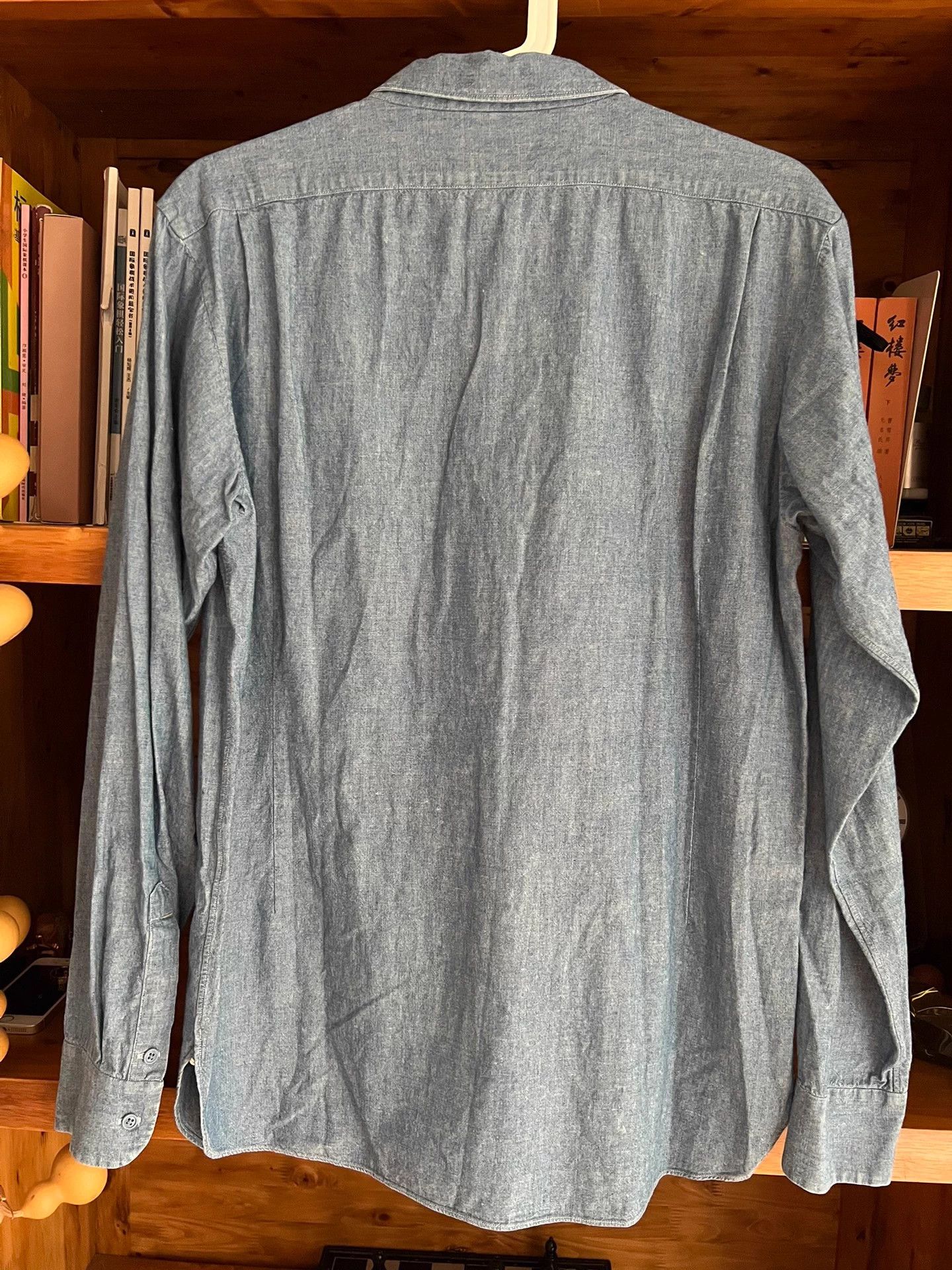 Old Joe Old Joe Rare Indigo Denim Workwear Shirt Vintage Size US M / EU 48-50 / 2 - 5 Thumbnail