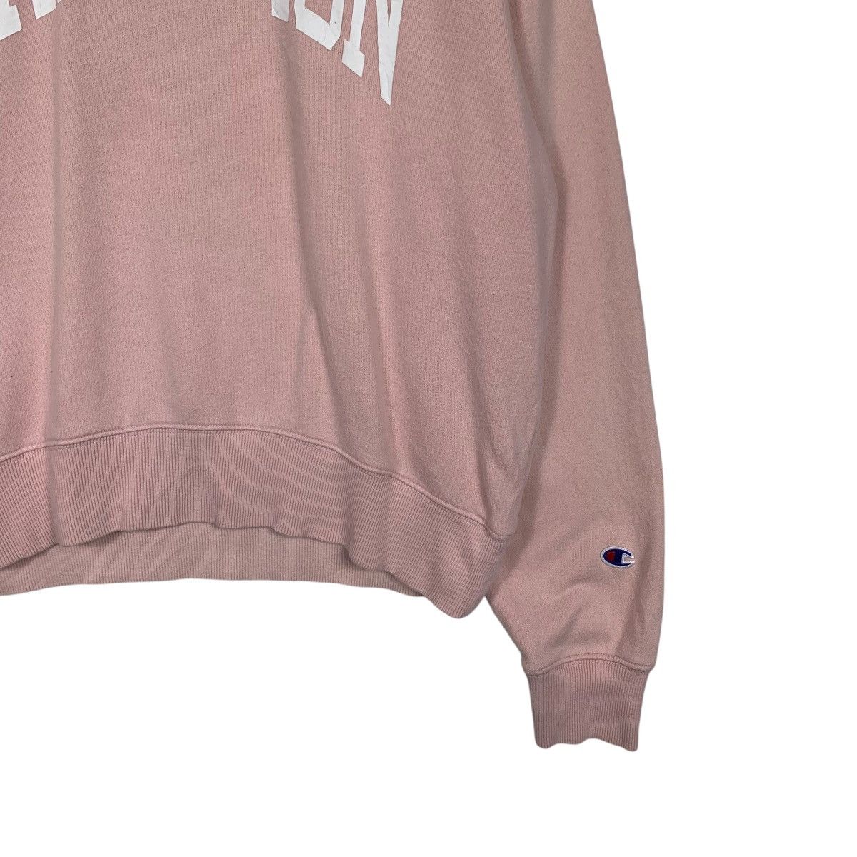 Champion CHAMPION X COEN Big Logo Pullover Pink Hoodies #1782-C79 Size L / US 10 / IT 46 - 4 Thumbnail