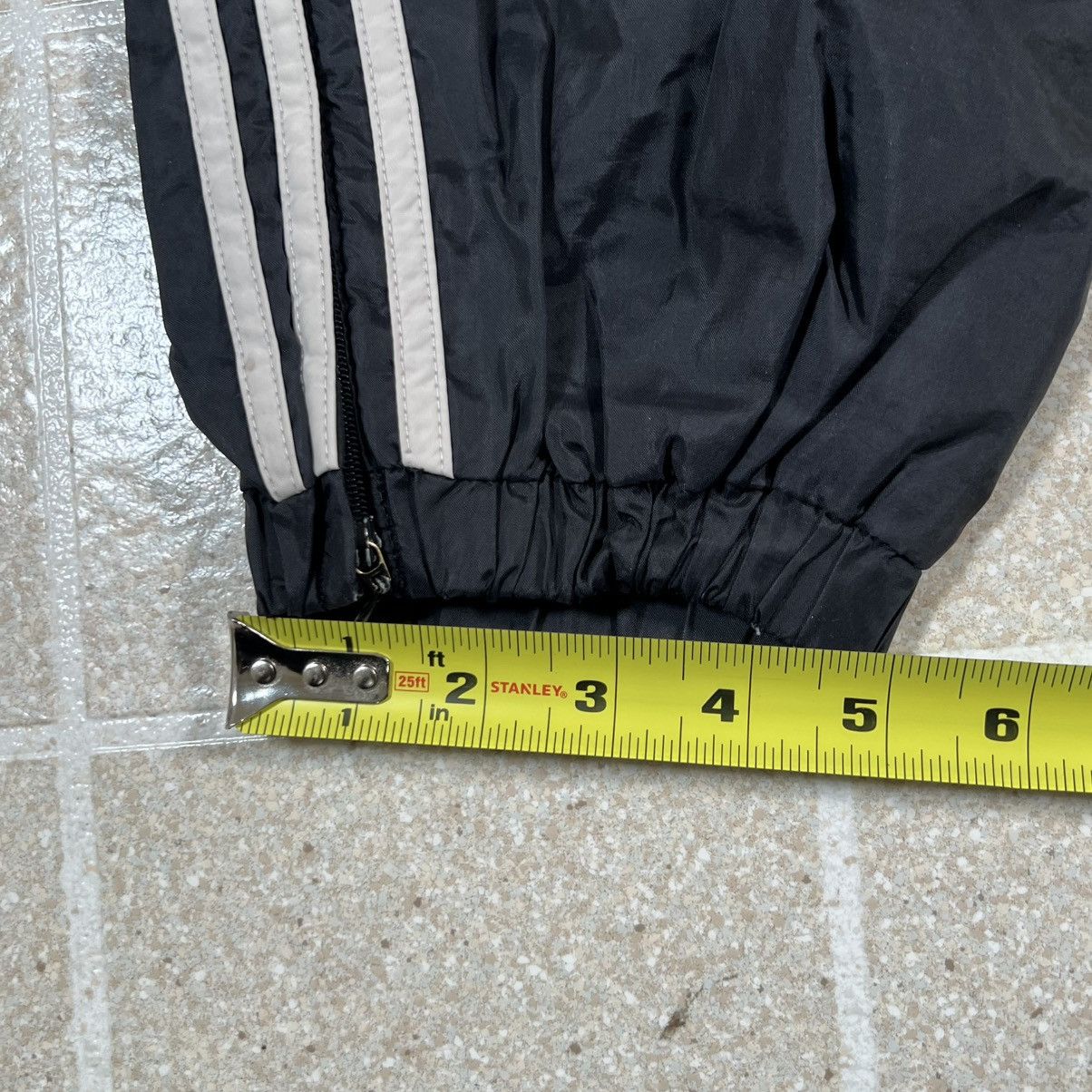 Adidas Vintage Y2K Adidas Track Pants M Black Nylon Windbreaker 9 Size US 30 / EU 46 - 10 Thumbnail