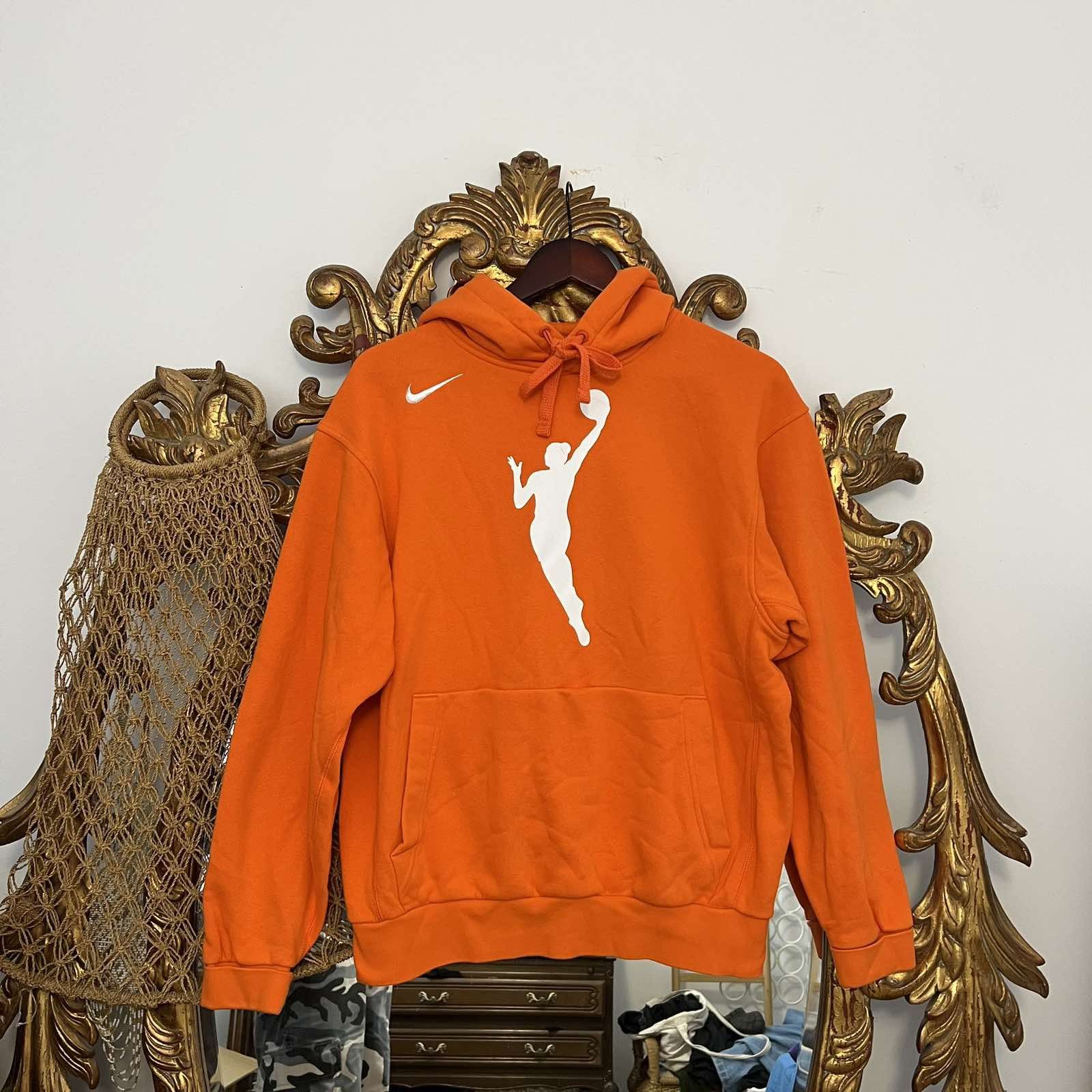 Nike Nike WNBA Orange Hoodie Size S Size US S / EU 44-46 / 1 - 1 Thumbnail