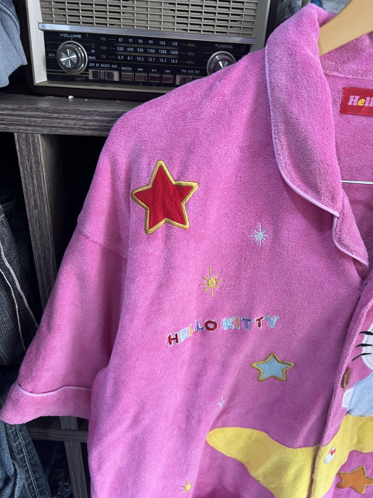 Cartoon Network 🔥Hello Kitty Velvet Shirt Size US M / EU 48-50 / 2 - 5 Thumbnail