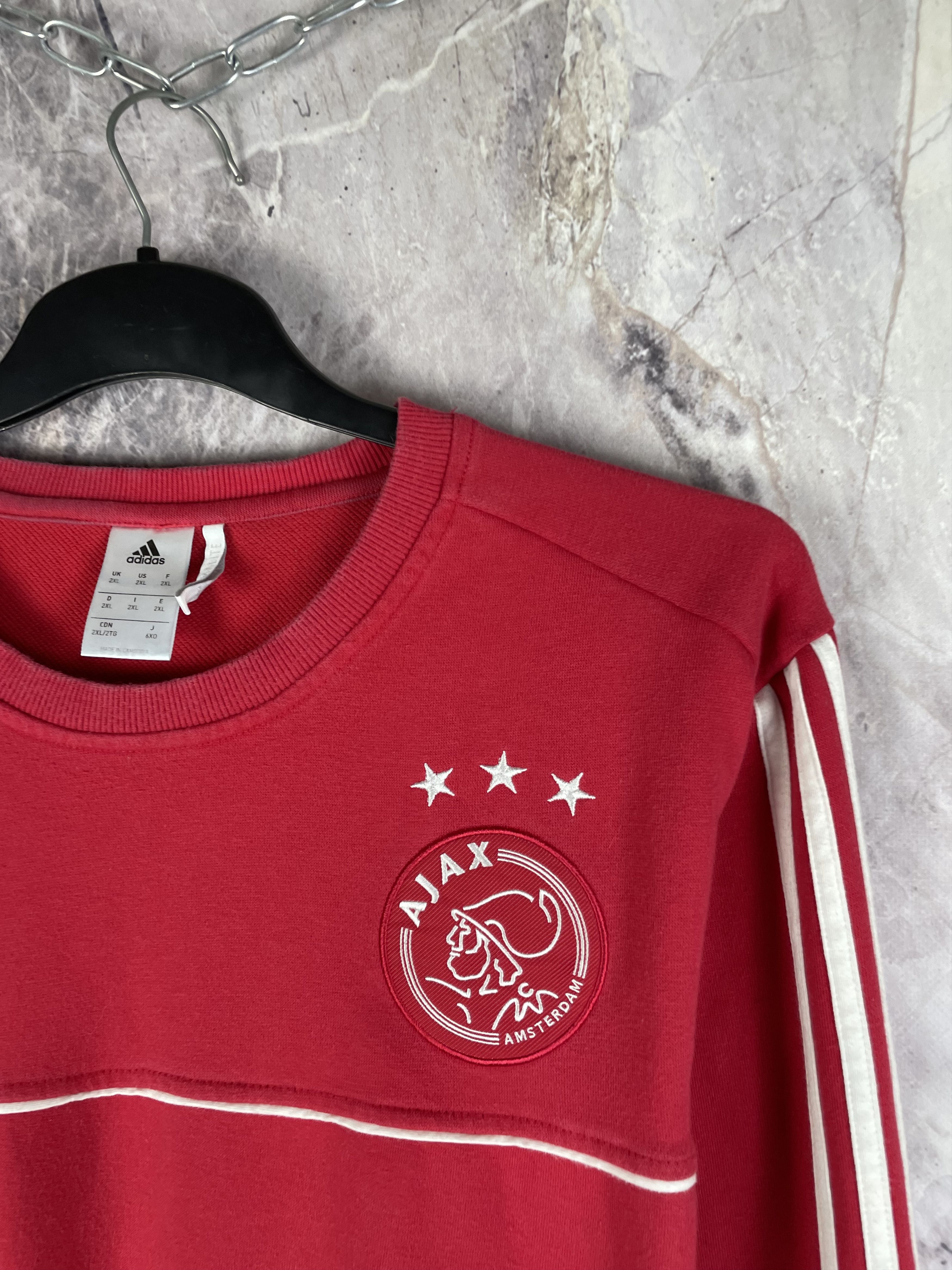 Umbro Vintage Ajax Amsterdam Football Sweatshirt Soccer Track Size US XXL / EU 58 / 5 - 4 Thumbnail
