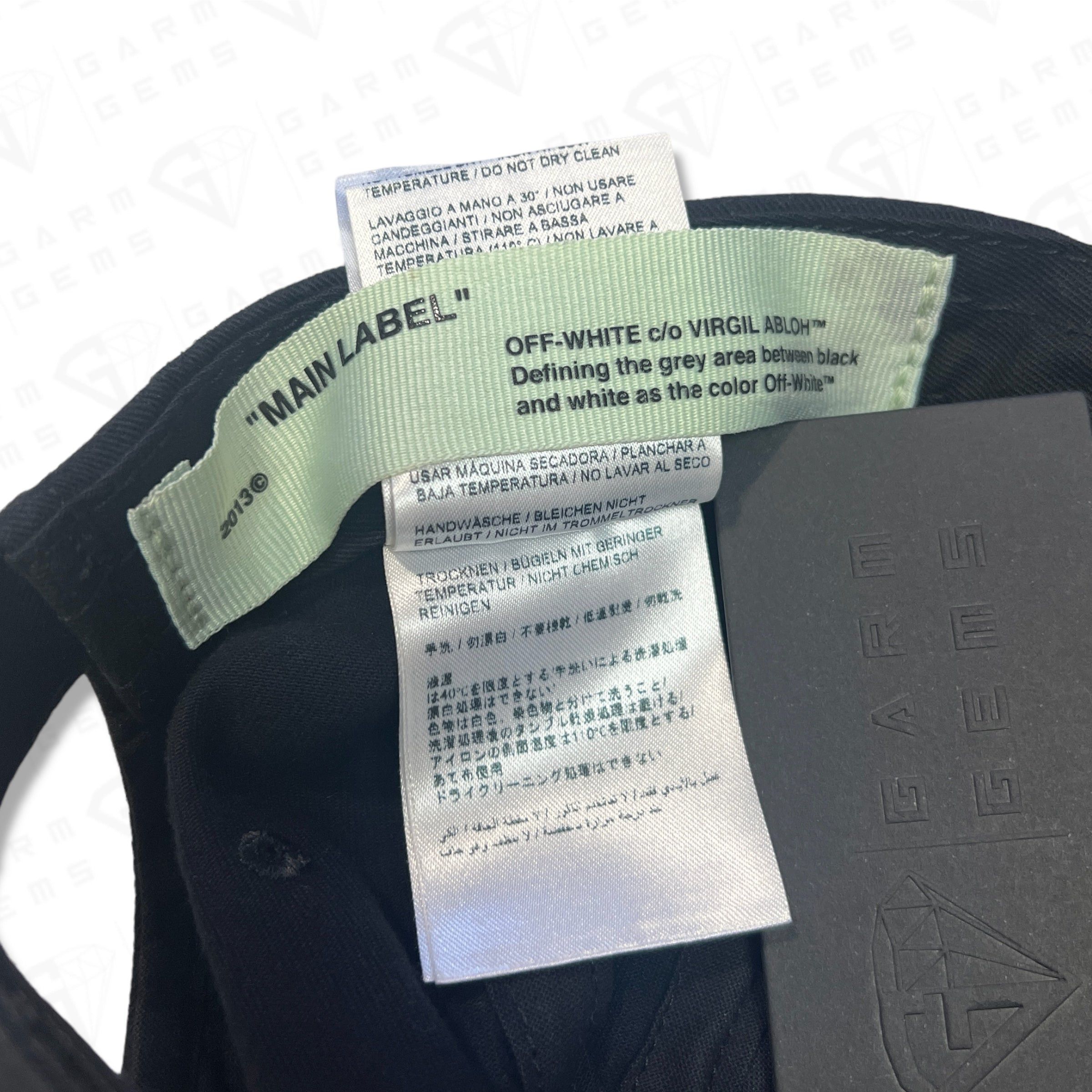 Off-White Off-White Rubber Logo Cap Size ONE SIZE - 8 Thumbnail