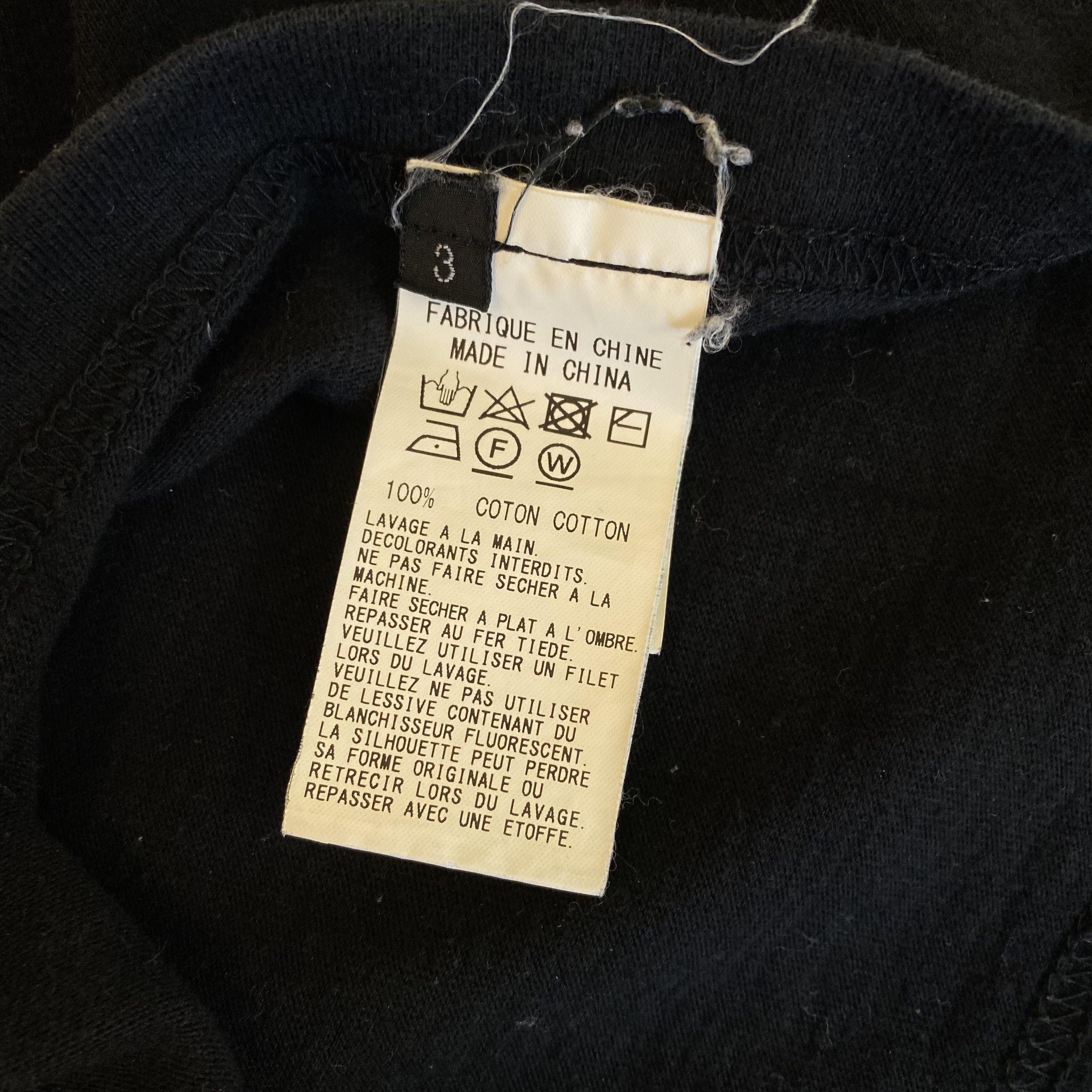 Y's Yohji Yamamoto Ground Y Reverse Signature LS T-Shirt Size US M / EU 48-50 / 2 - 10 Thumbnail