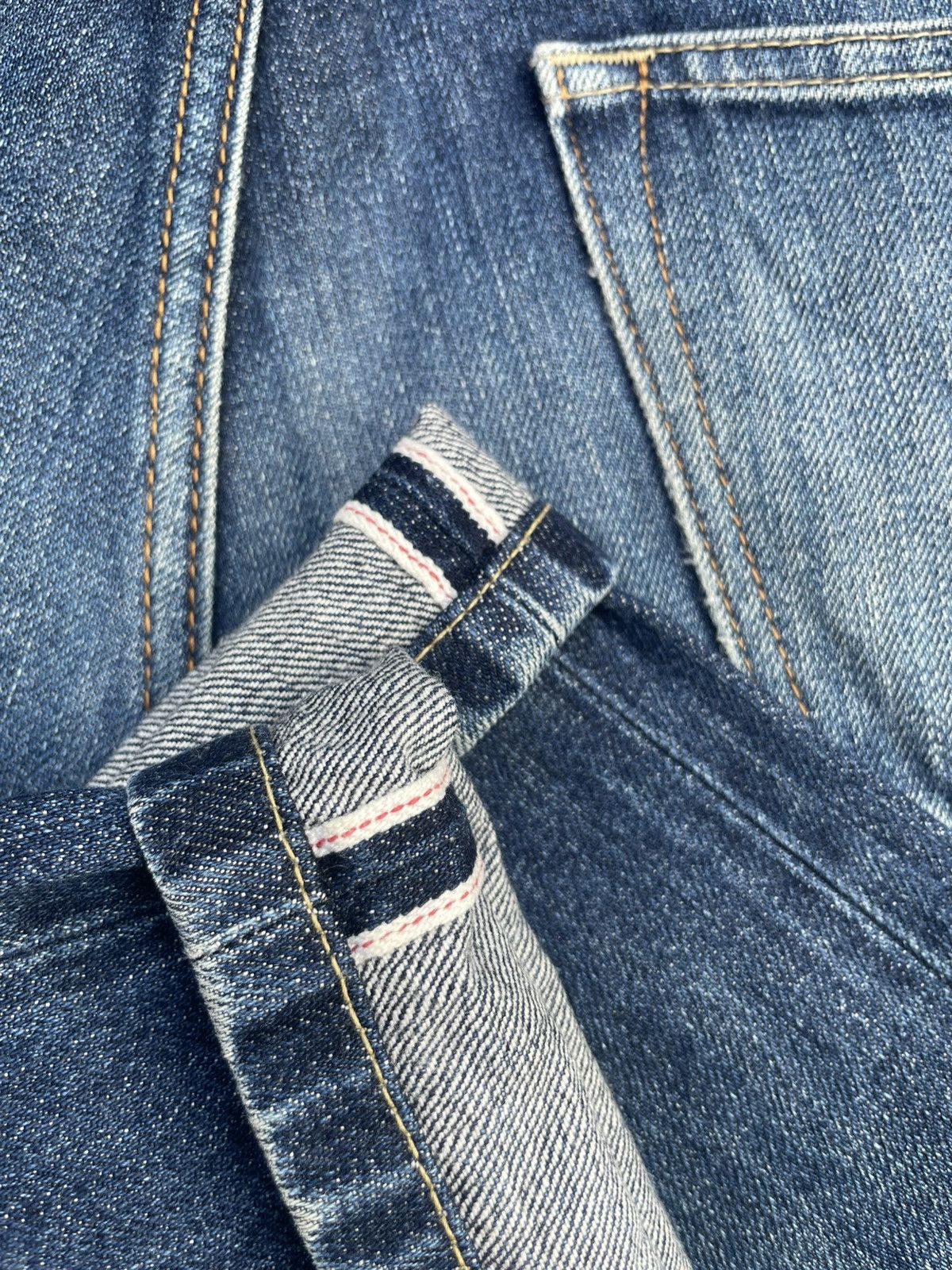 Japanese Brand × Uniqlo Uniqlo Selvedge Jeans Size US 35 - 13 Thumbnail