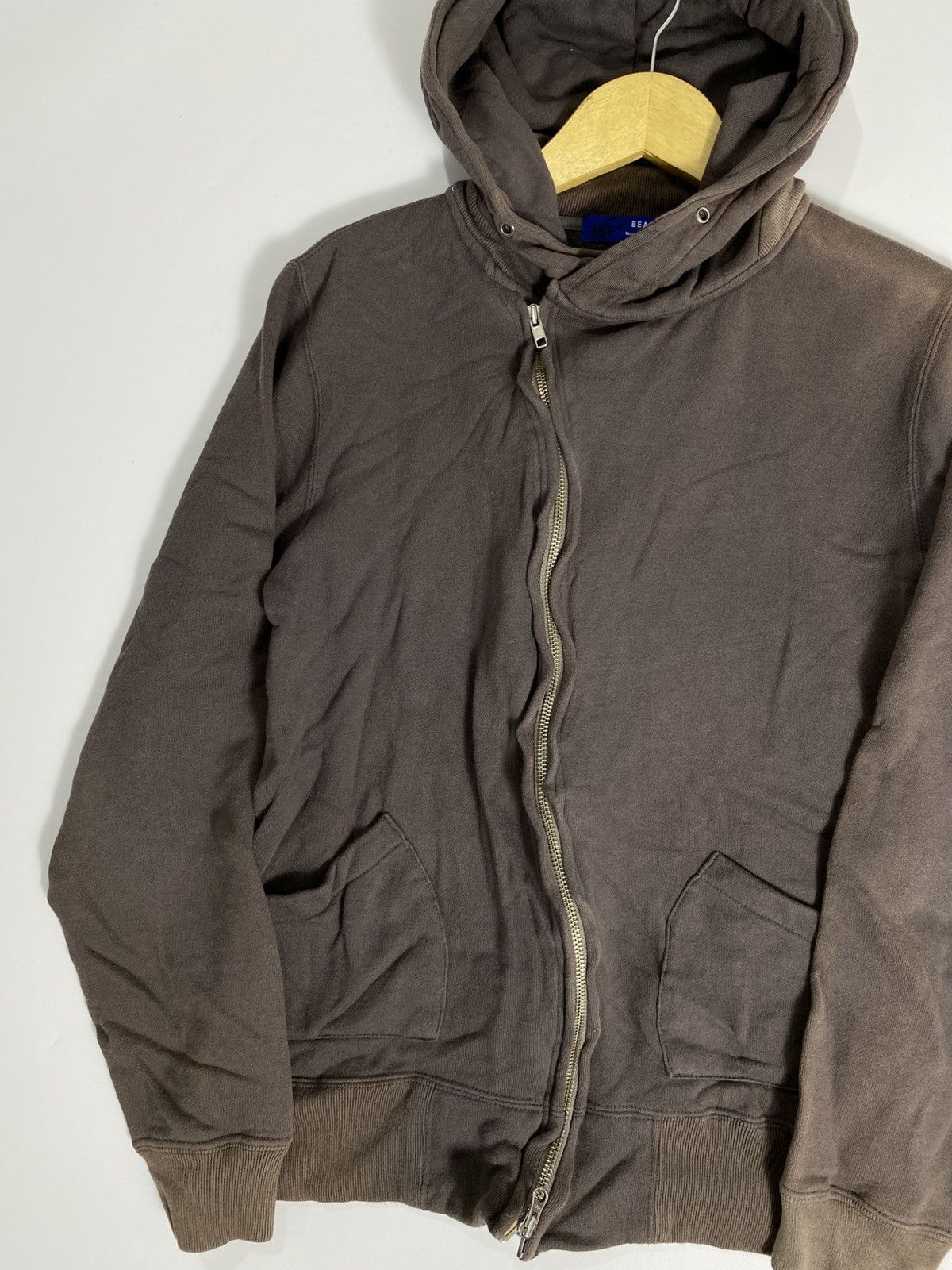 Japanese Brand Japanese faded hoodie beams hearts asymetrical style Size US M / EU 48-50 / 2 - 7 Thumbnail